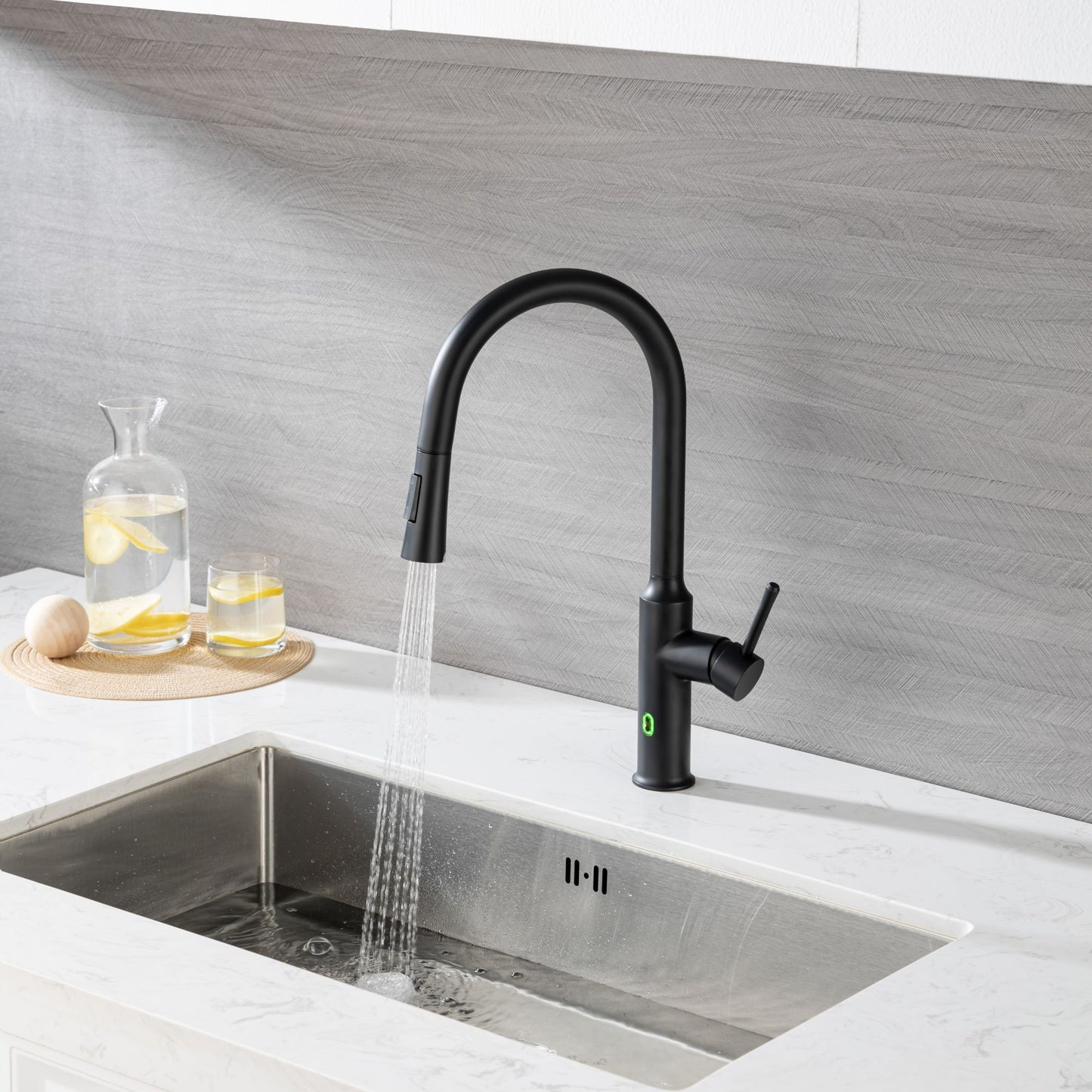 Rainlex Pull Down Touchless Kitchen Faucet