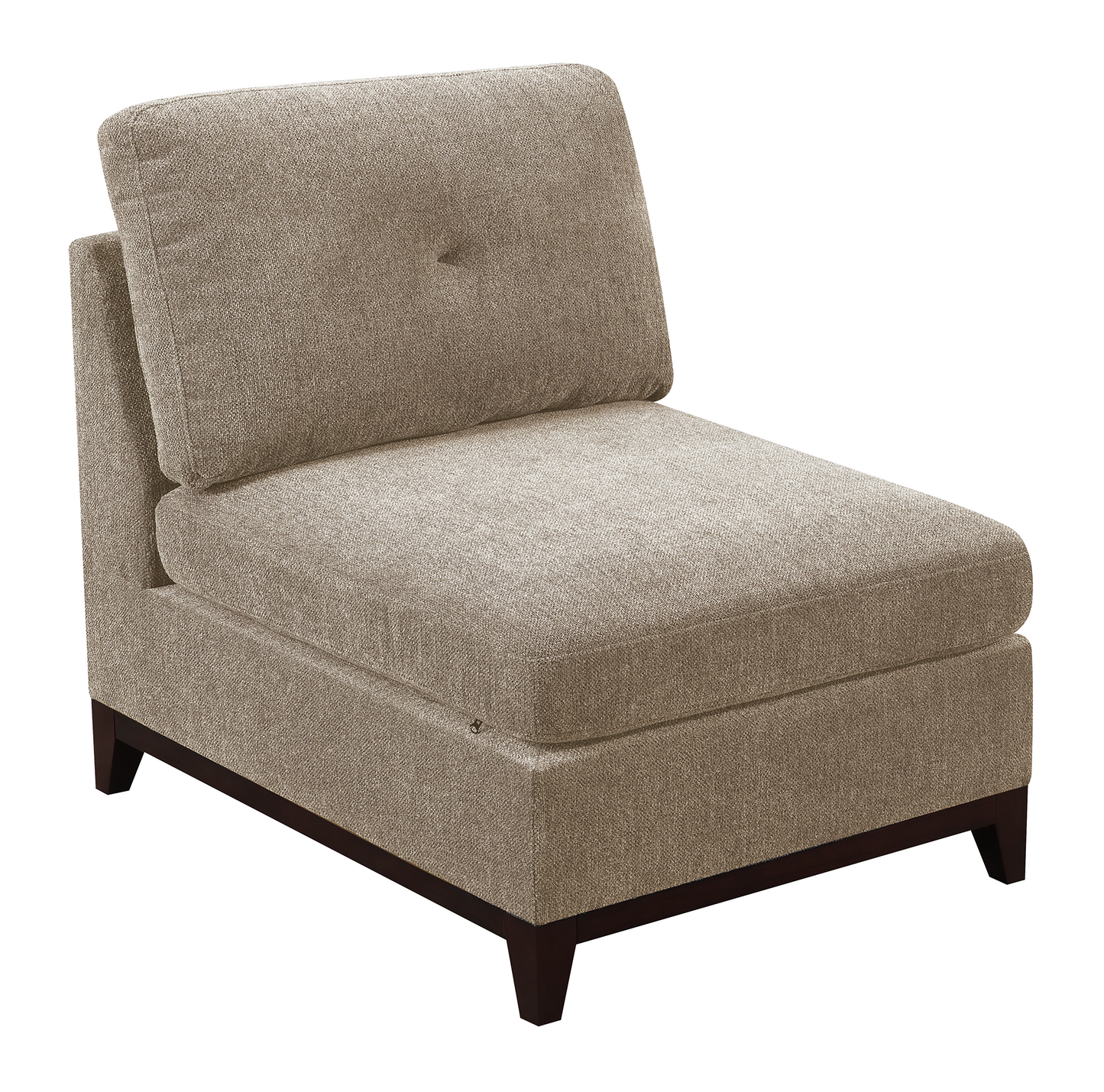 Chenille Modular Seating Set - 2 Pieces in Camel