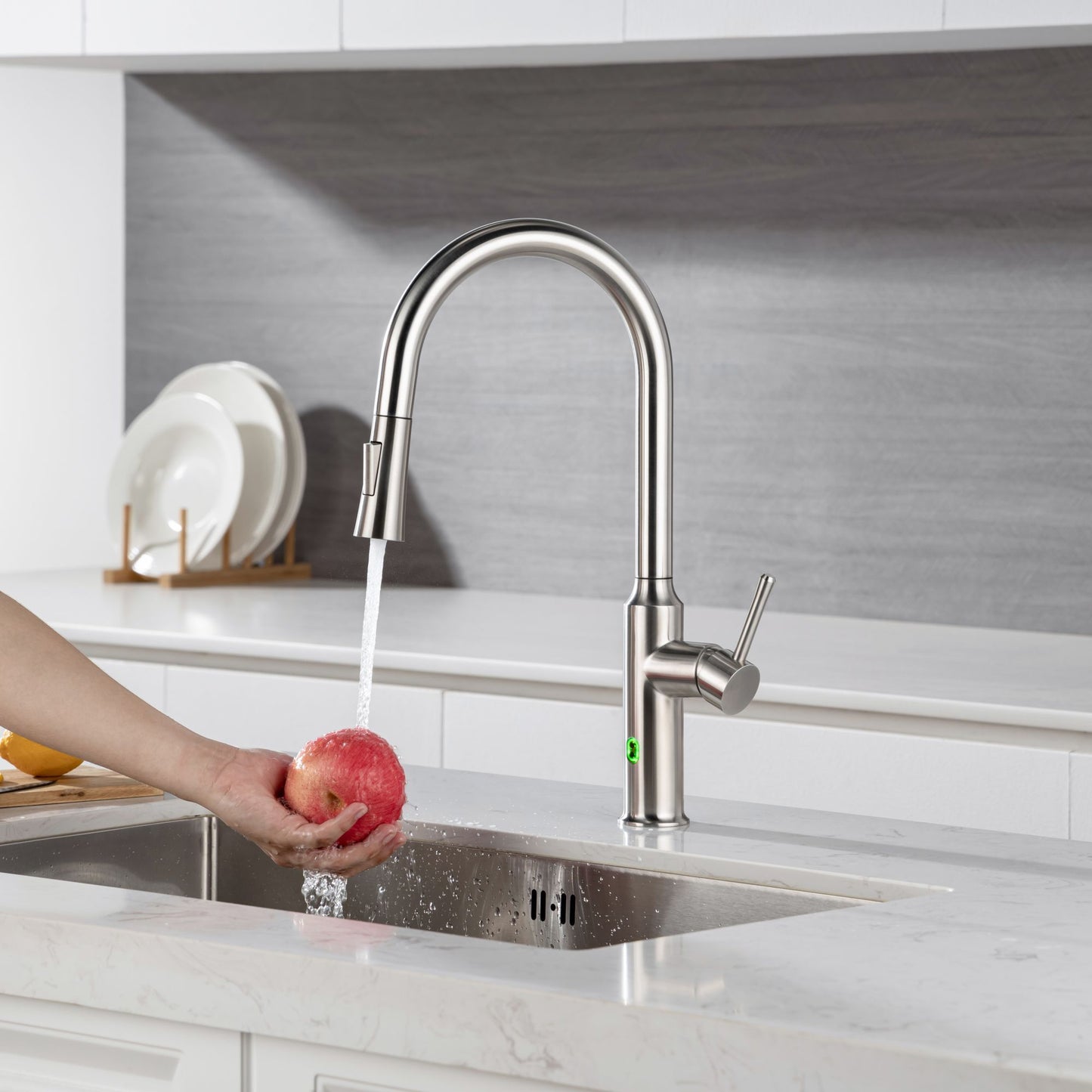 Rainlex Pull Down Touchless Kitchen Faucet