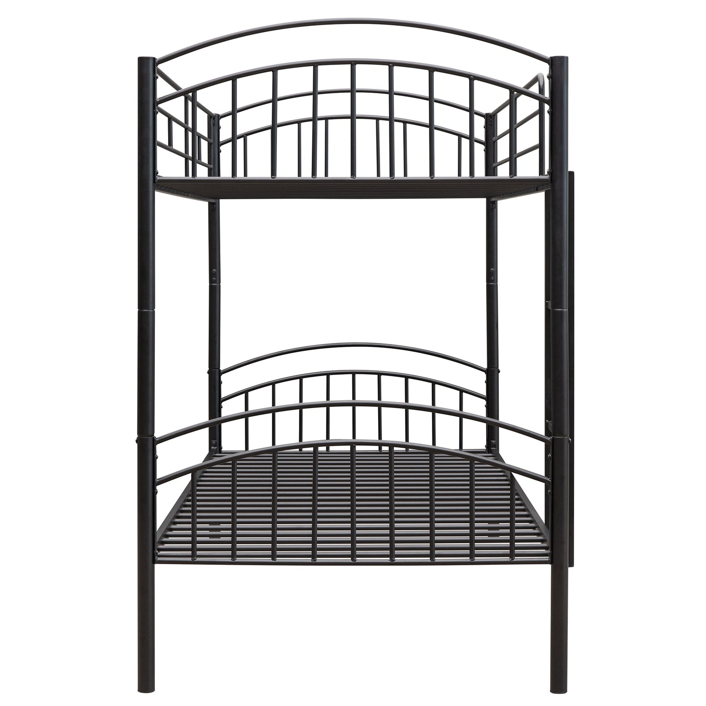 Manhattan Steel Twin Bunk Bed Set (Black)