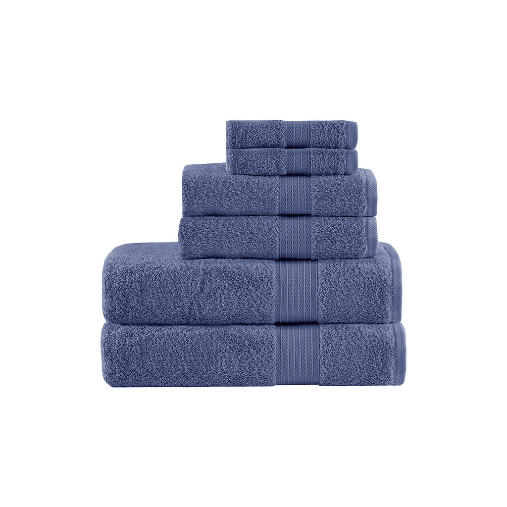 Deluxe 6-Piece Organic Cotton Towel Bundle