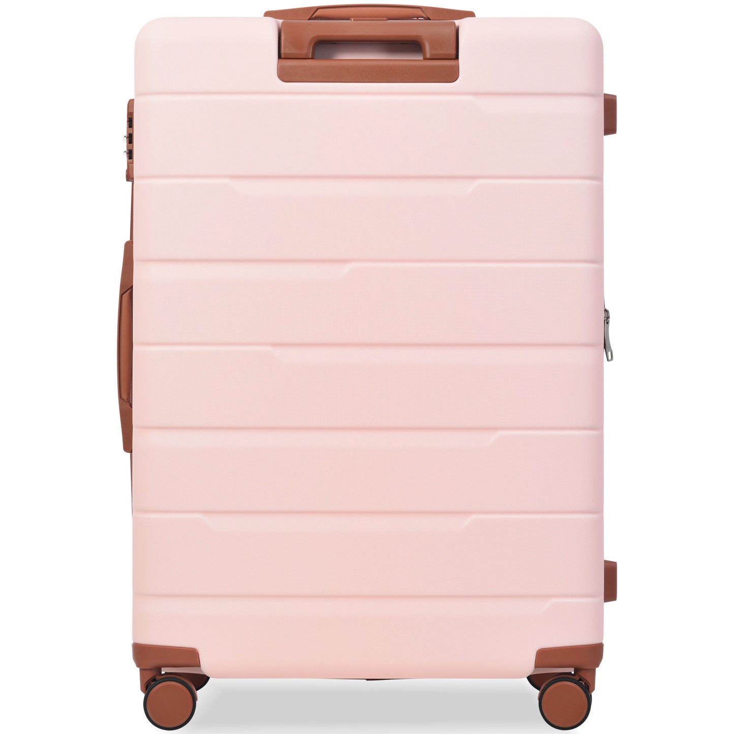 Luggage Sets 3 Piece Suitcase Set 20/24/28,Carry on Luggage Airline Approved,Hard Case with Spinner Wheels, Pink