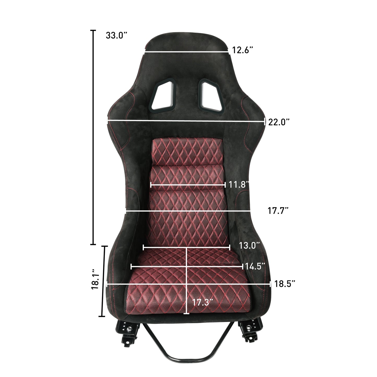 High-Performance Fiberglass Racing Seat