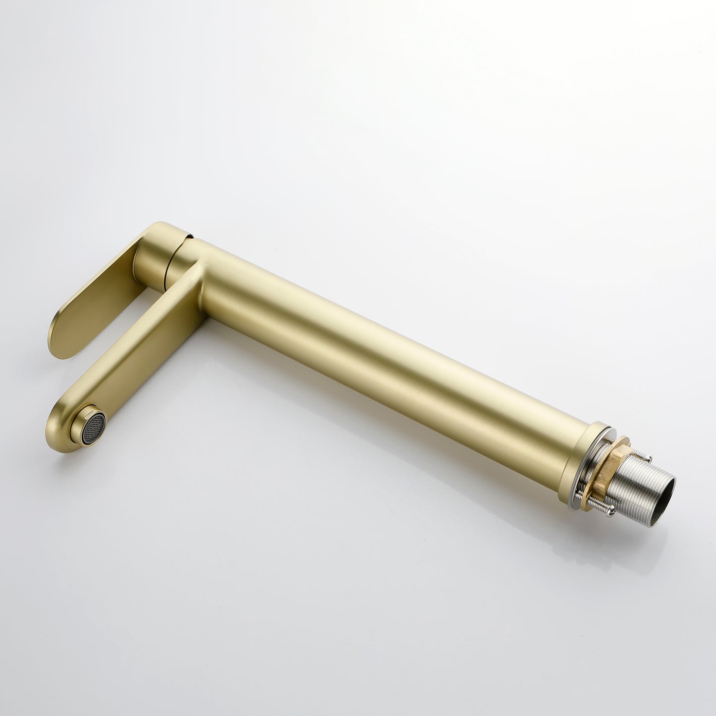 Luxurious Modern Gold Brass Bathroom Faucet