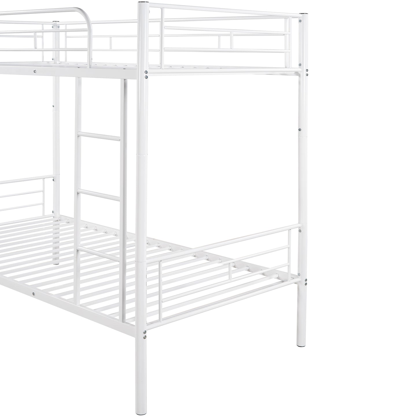 Manhattan Twin Metal Bed with Chrome Finish