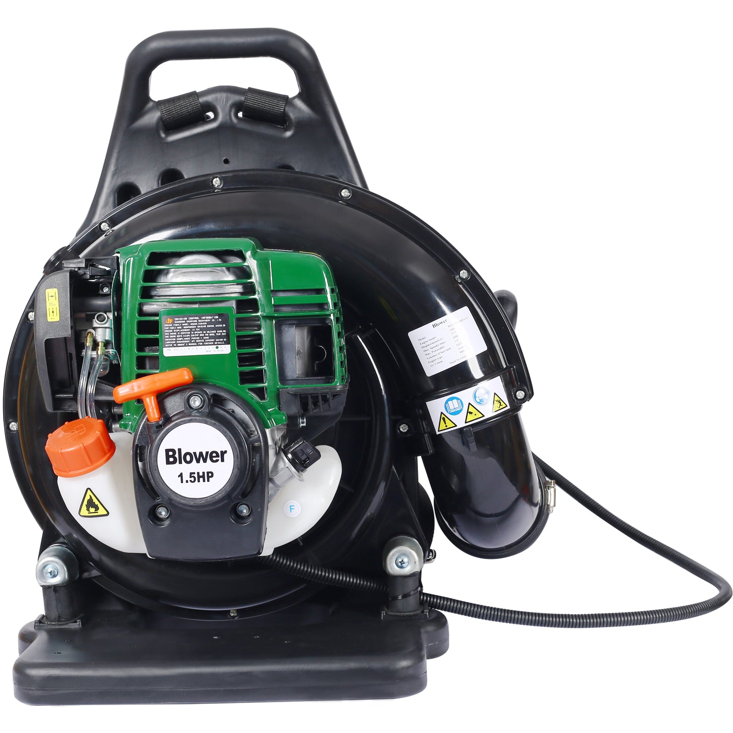 4-STROKE BACKPACK LEAF BLOWER,GAS 37.7cc,1.5HP 580CFM ,super light weight 16.5lbs