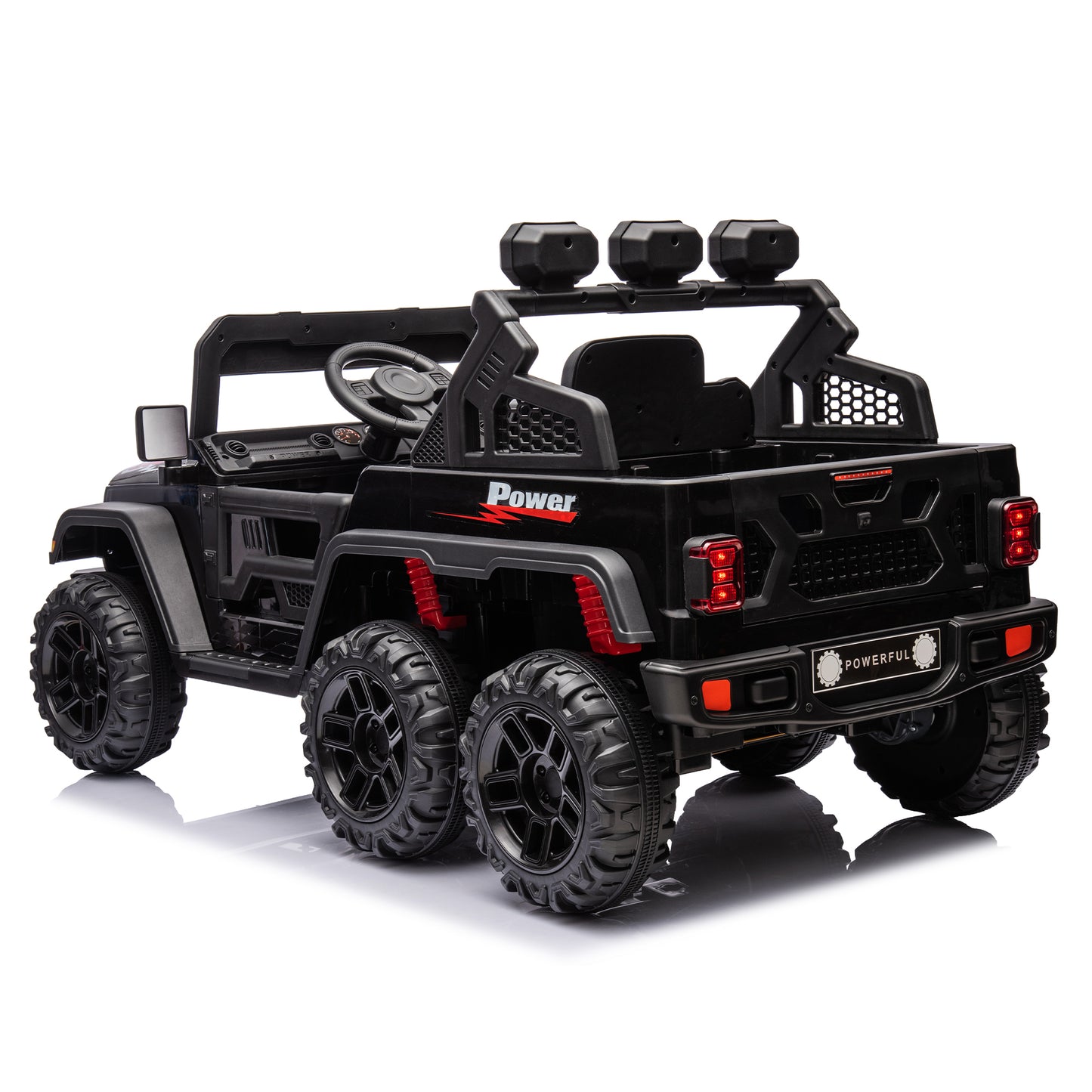 24V Ride On Large Pickup Truck Car for Kids with Remote Control and Bluetooth Music