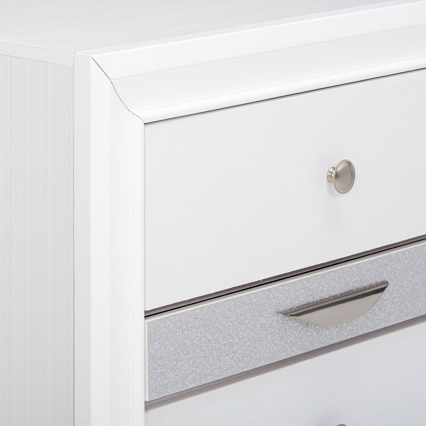 Naima Nightstand in White 25773