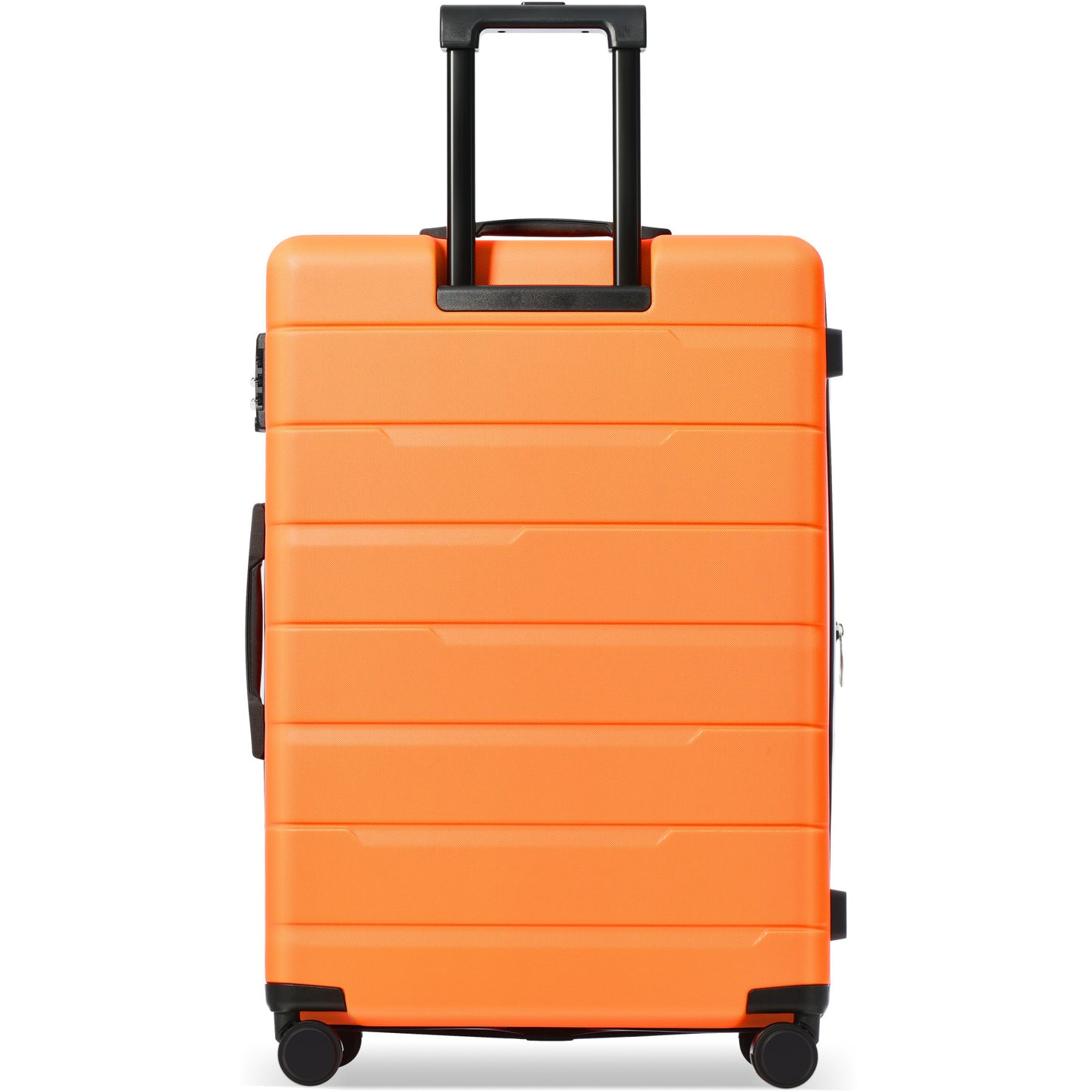 Luggage Sets 3 Piece Suitcase Set 20/24/28,Carry on Luggage Airline Approved,Hard Case with Spinner Wheels,Orange