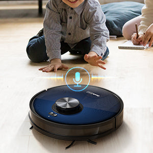 Effortless Cleaning Solution: Geek Smart L7 Robot Vacuum Cleaner and Mop, Smart Navigation, Wi-Fi Connectivity, Room Selection Feature, MAX 2700 PA Suction, Suitable for Pets and Spacious Homes