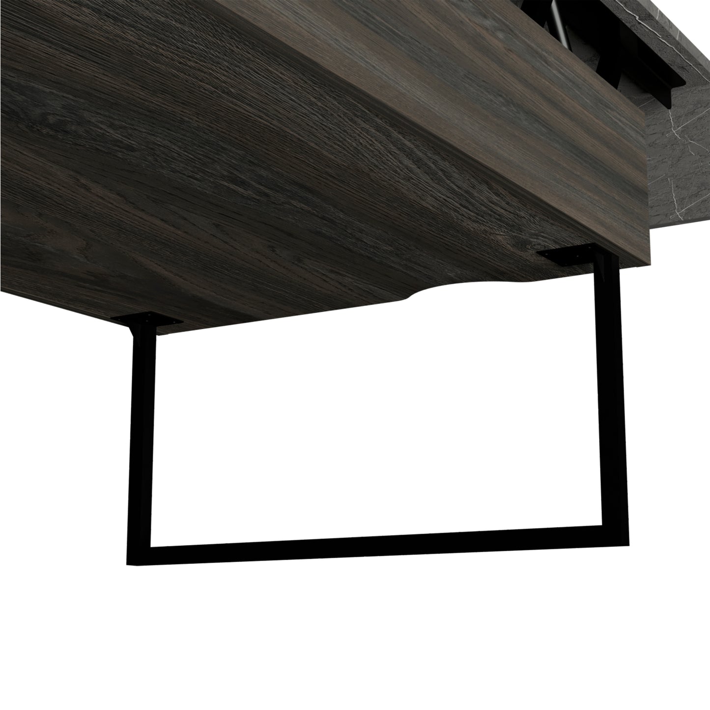 Dazza Lift Top Coffee Table with Hidden Storage in Carbon Espresso / Onyx Finish