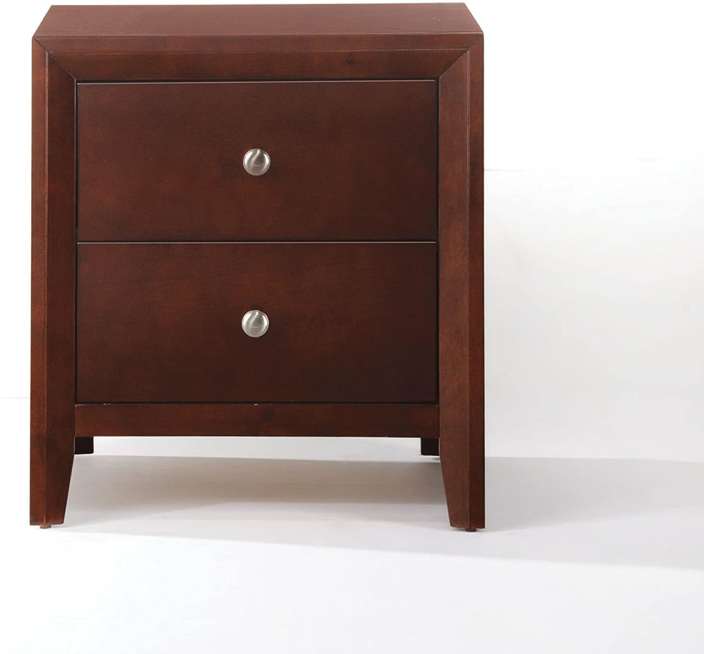 Ilana Nightstand in Brown Cherry 20403