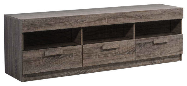 Alvin Entertainment Center in Rustic Oak 91167