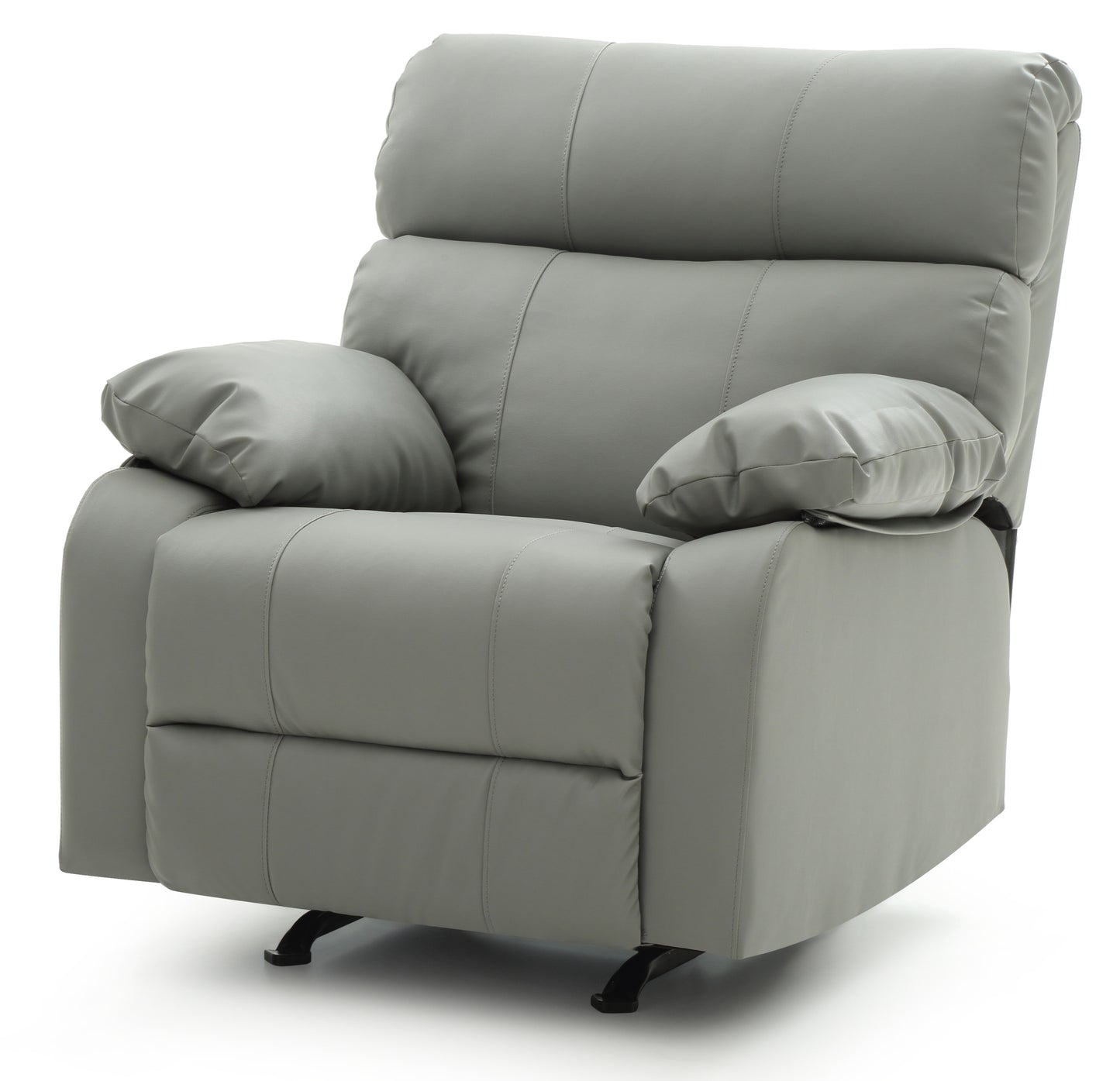 Modern Gray Rocker Recliner - Glory Furniture Manny G531-RC