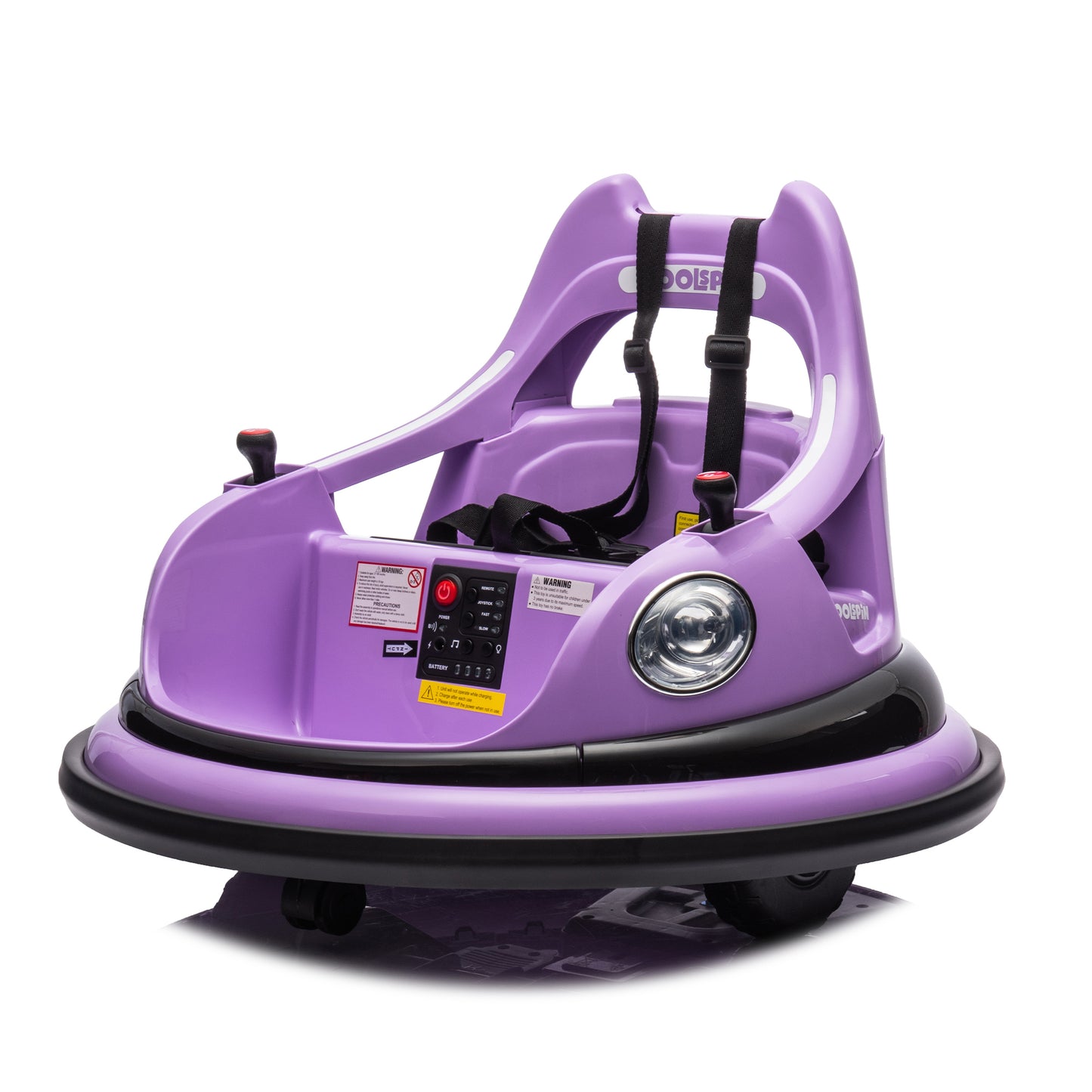 Electric Bumper Car for Kids Aged 1.5-5 Years Old with Remote Control and Safety Features