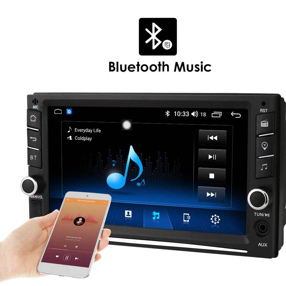 6.5 inch Double 2Din Touch Screen Android10 Car GPS Navigation Player with Apple Carplay