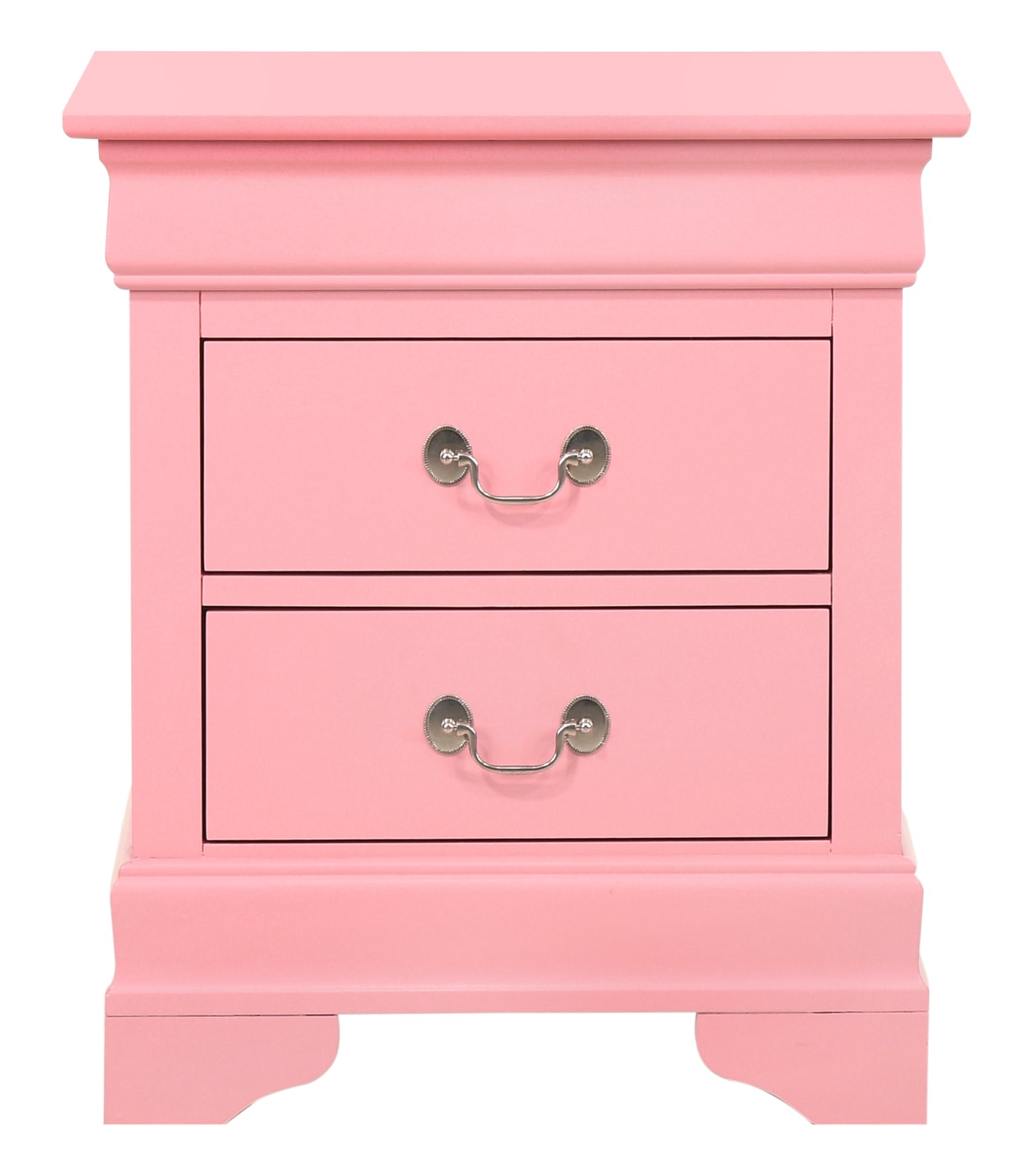 LouisPhillipe G02104-N Nightstand , Pink