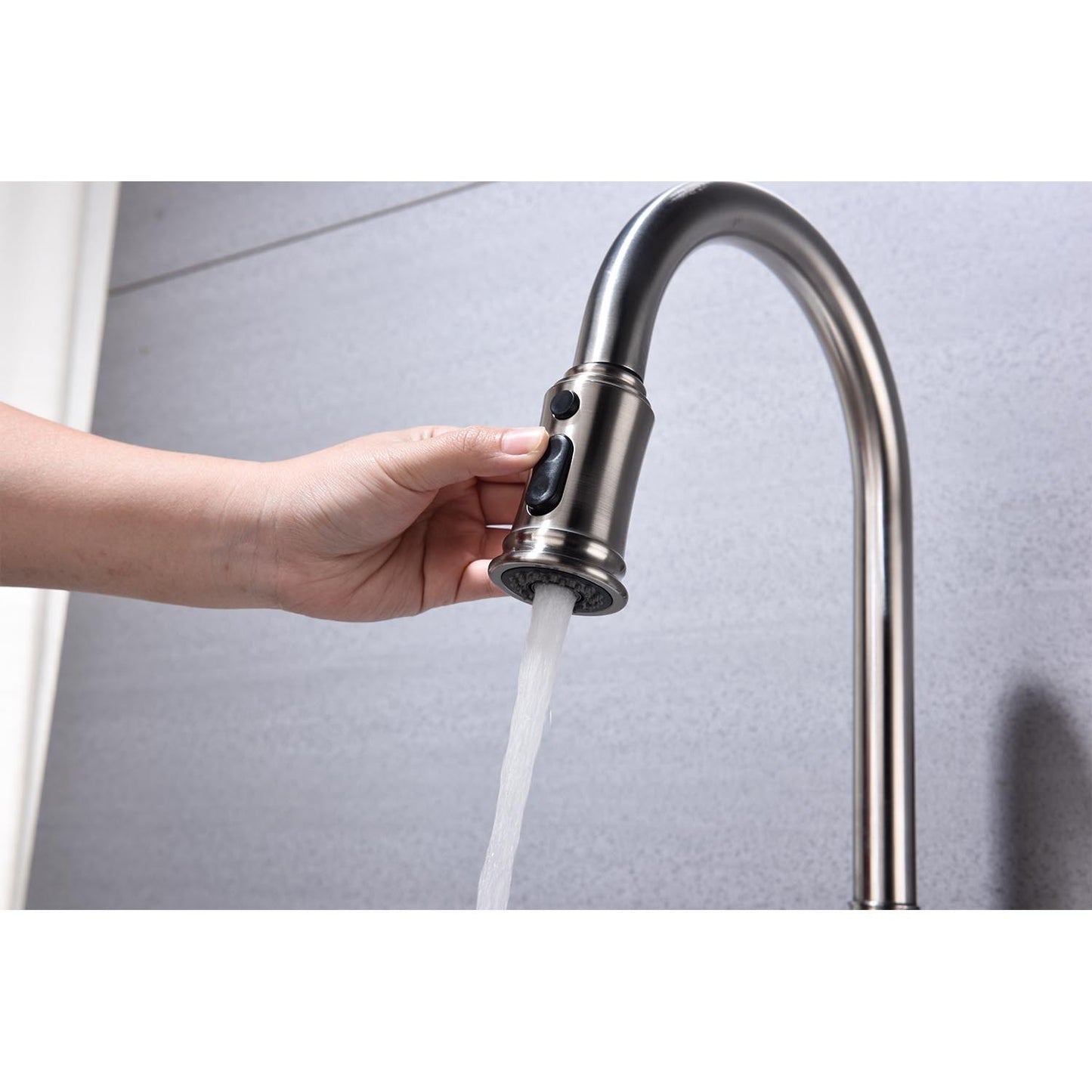 Kitchen Faucet with Pull Down Sprayer