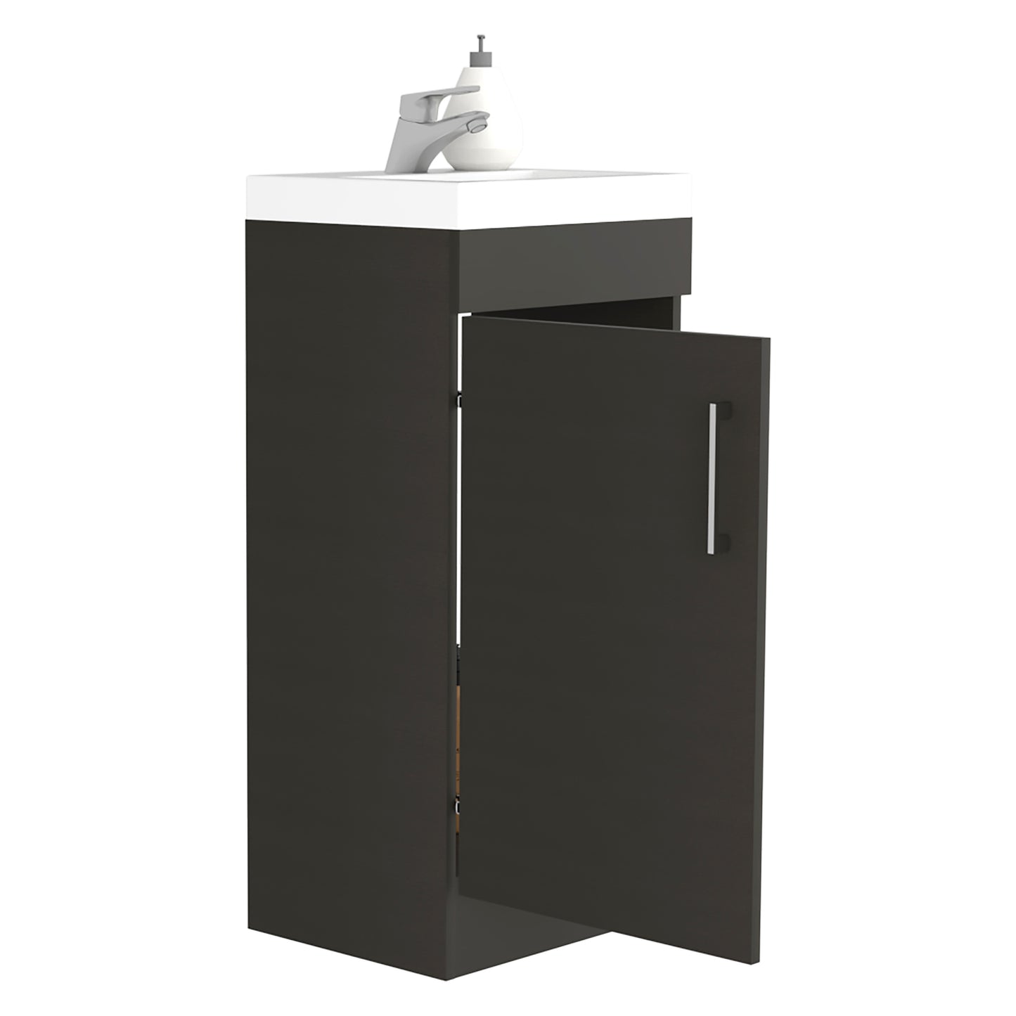 Bathroom Vanity Sink Jozz, Bathroom, Black