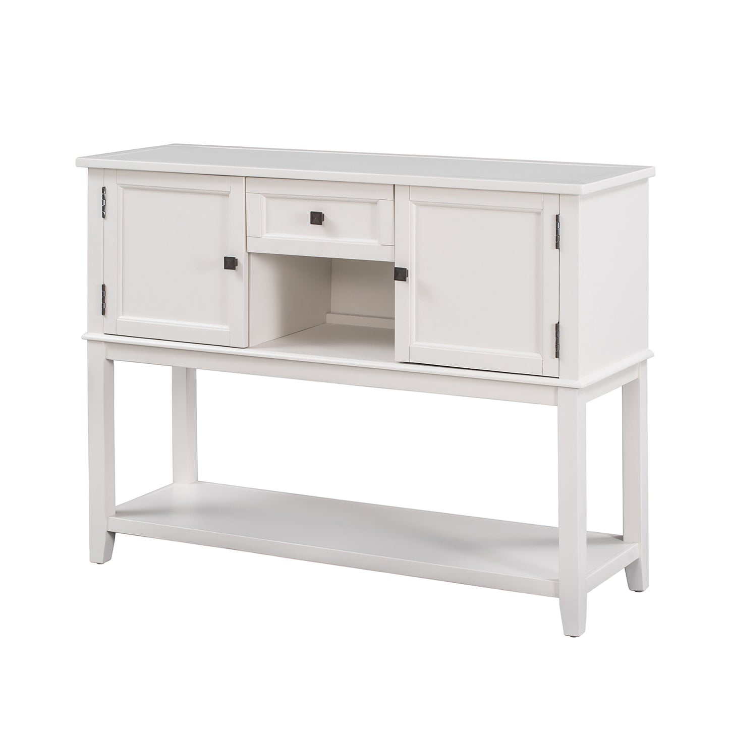 Lelex 45Console Table with Drawers - Elegant Solid Wood Furniture from the USA