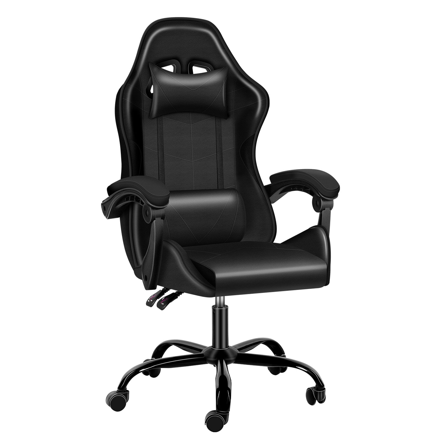 Racing Style Ergonomic Gaming Chair – High Back Swivel Recliner