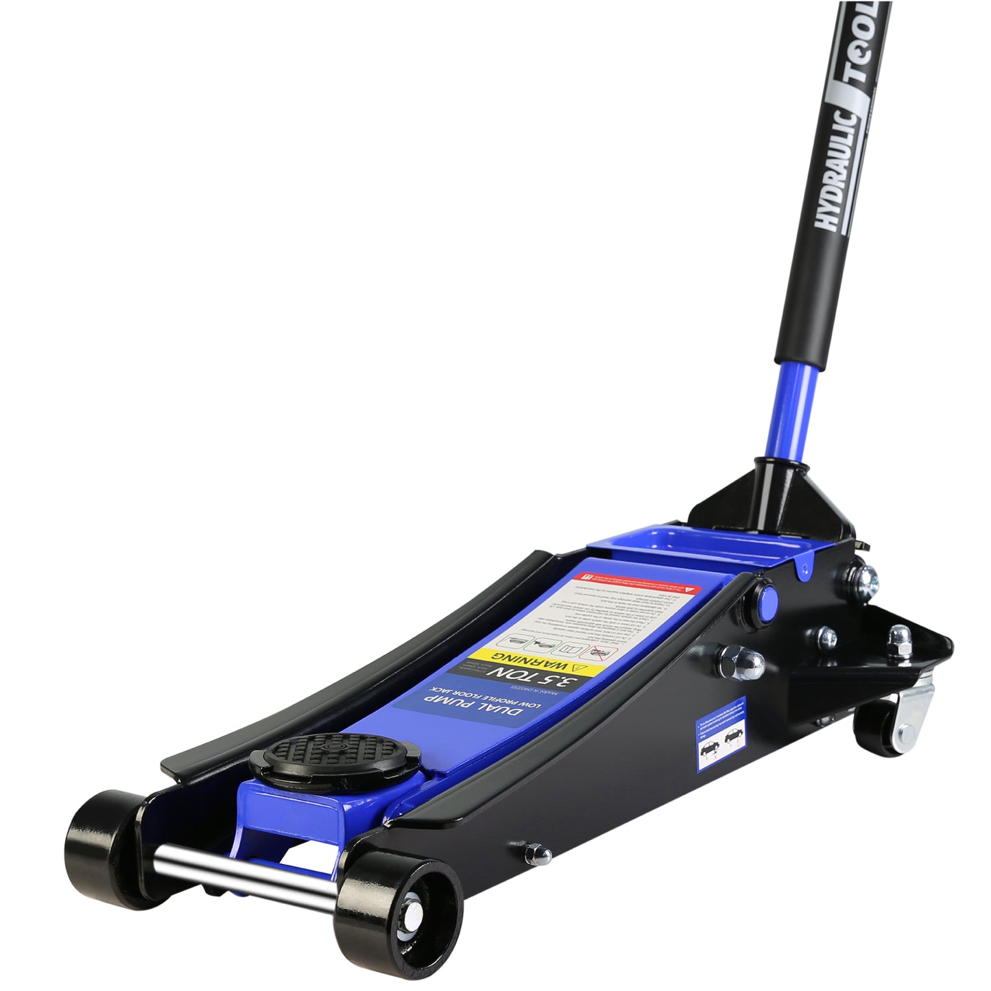 3.5 Ton Low Profile Floor Jack with Dual Piston Quick Lift Pump