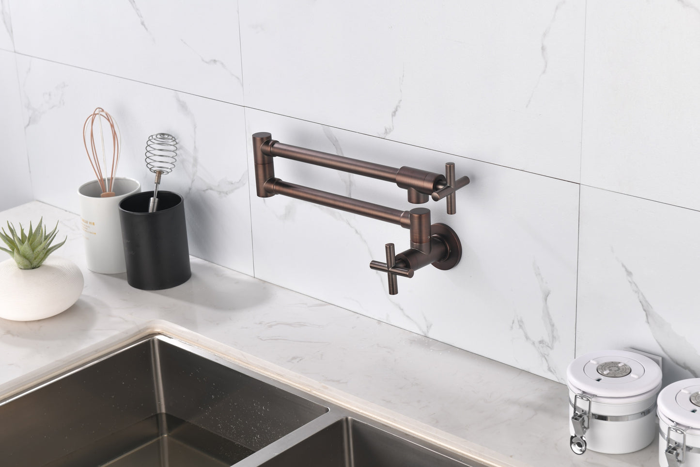 Pot Filler Faucet Wall Mount