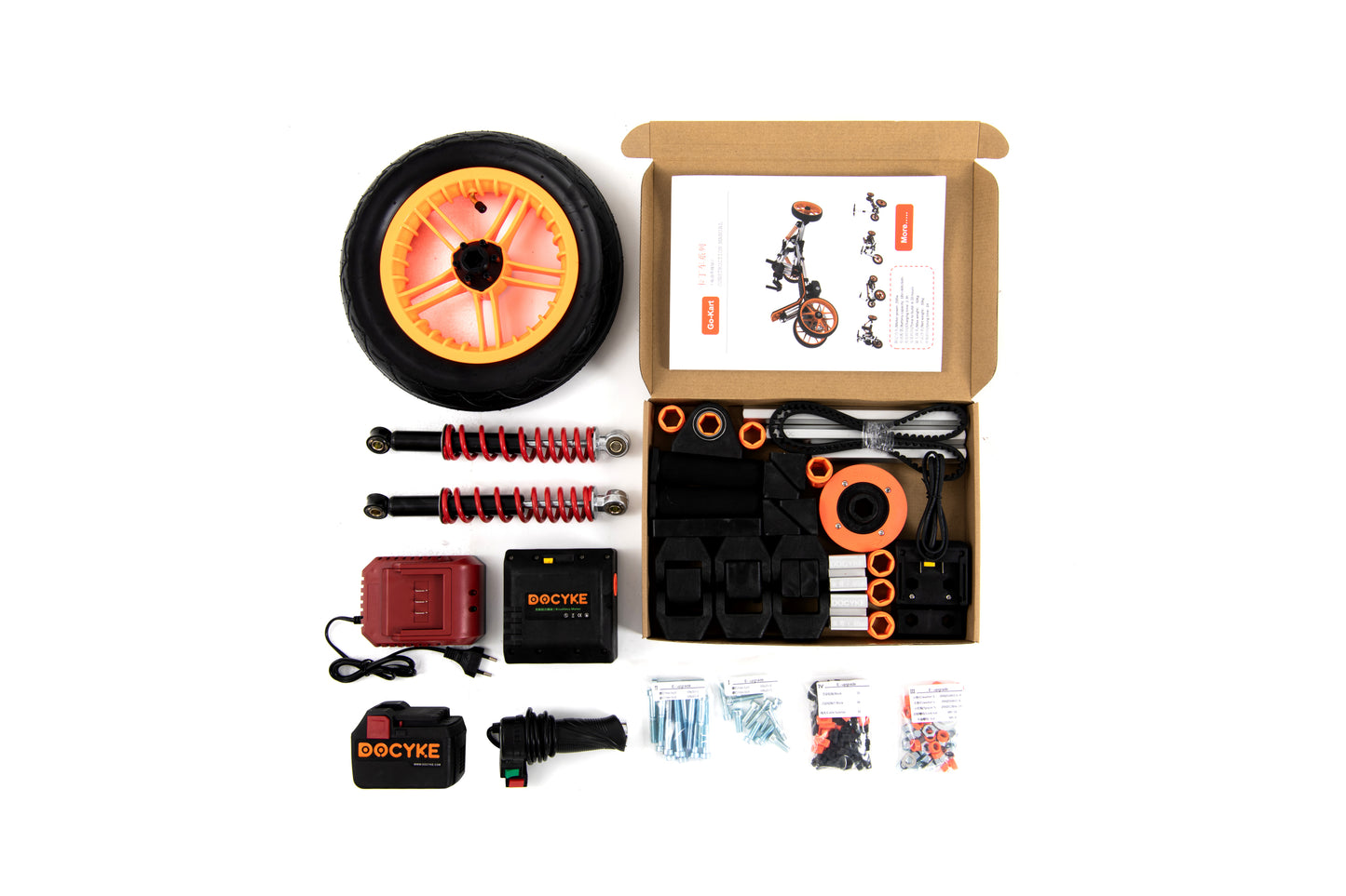 Electric Upgrade Package for L-Kit or Go-Kart