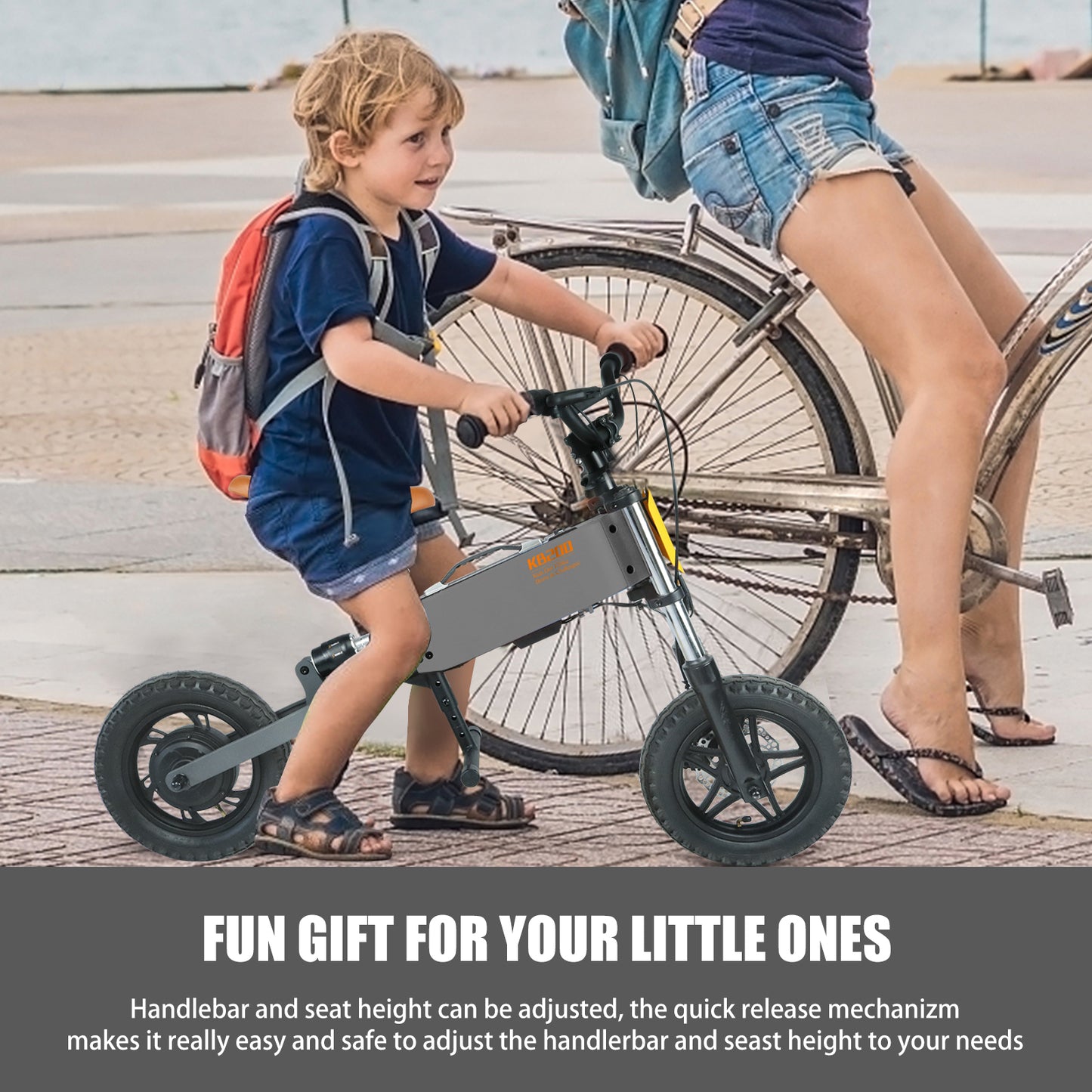 Adventure-Ready Off-Road Electric Bike for Young Explorers