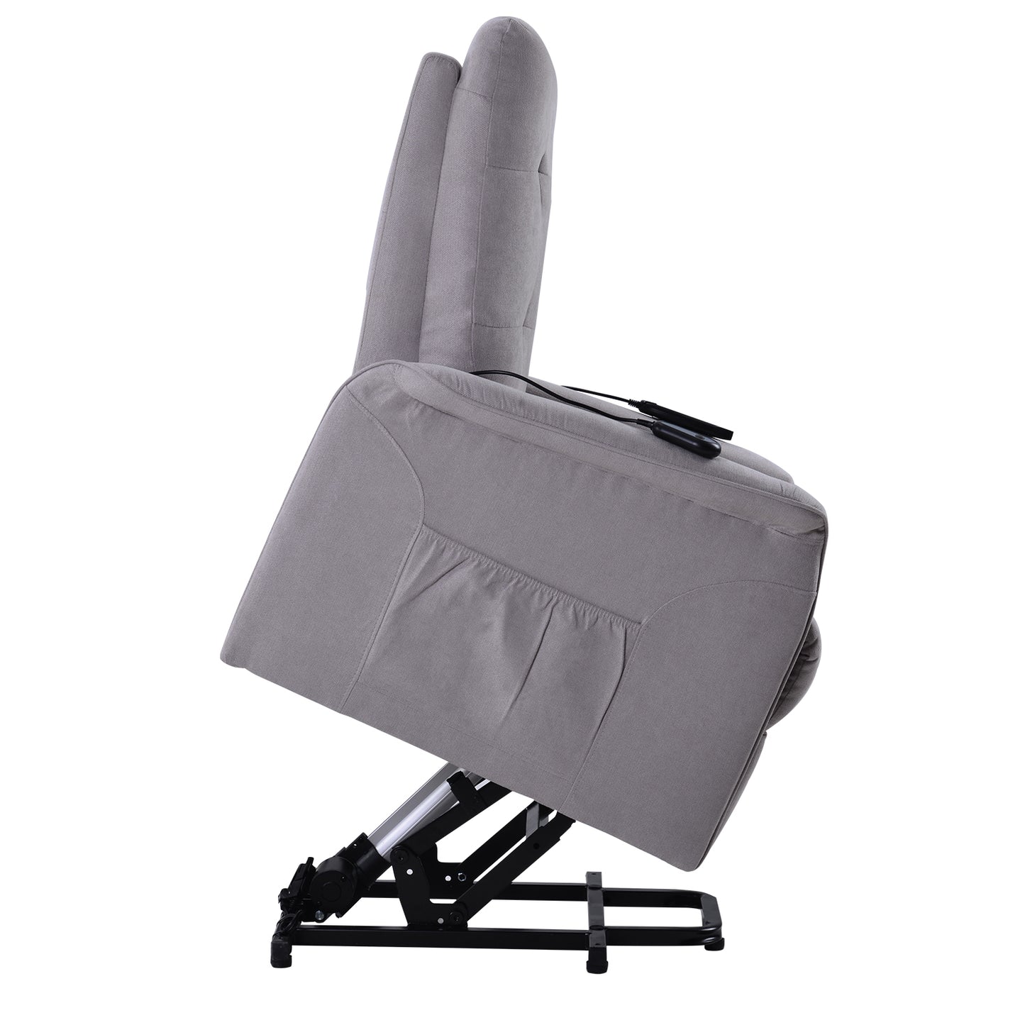 Electric Power Lift Recliner Chair with Adjustable Massage - Ideal for Seniors