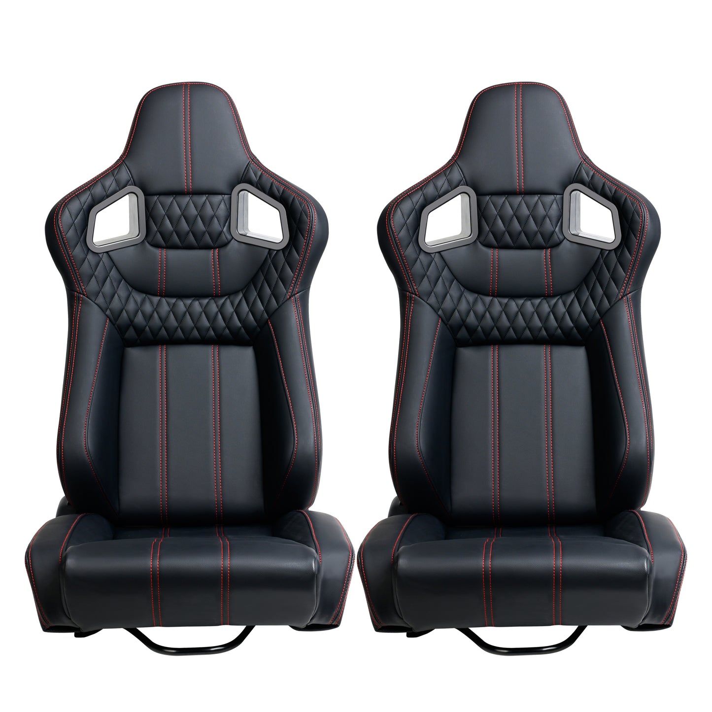 Race Car Seat - Black Vinyl Racing Seat