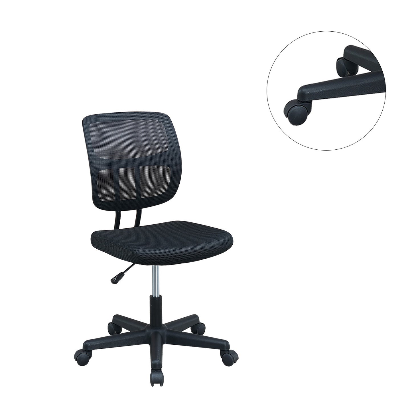 Mesh Back Adjustable Office Chair in Black