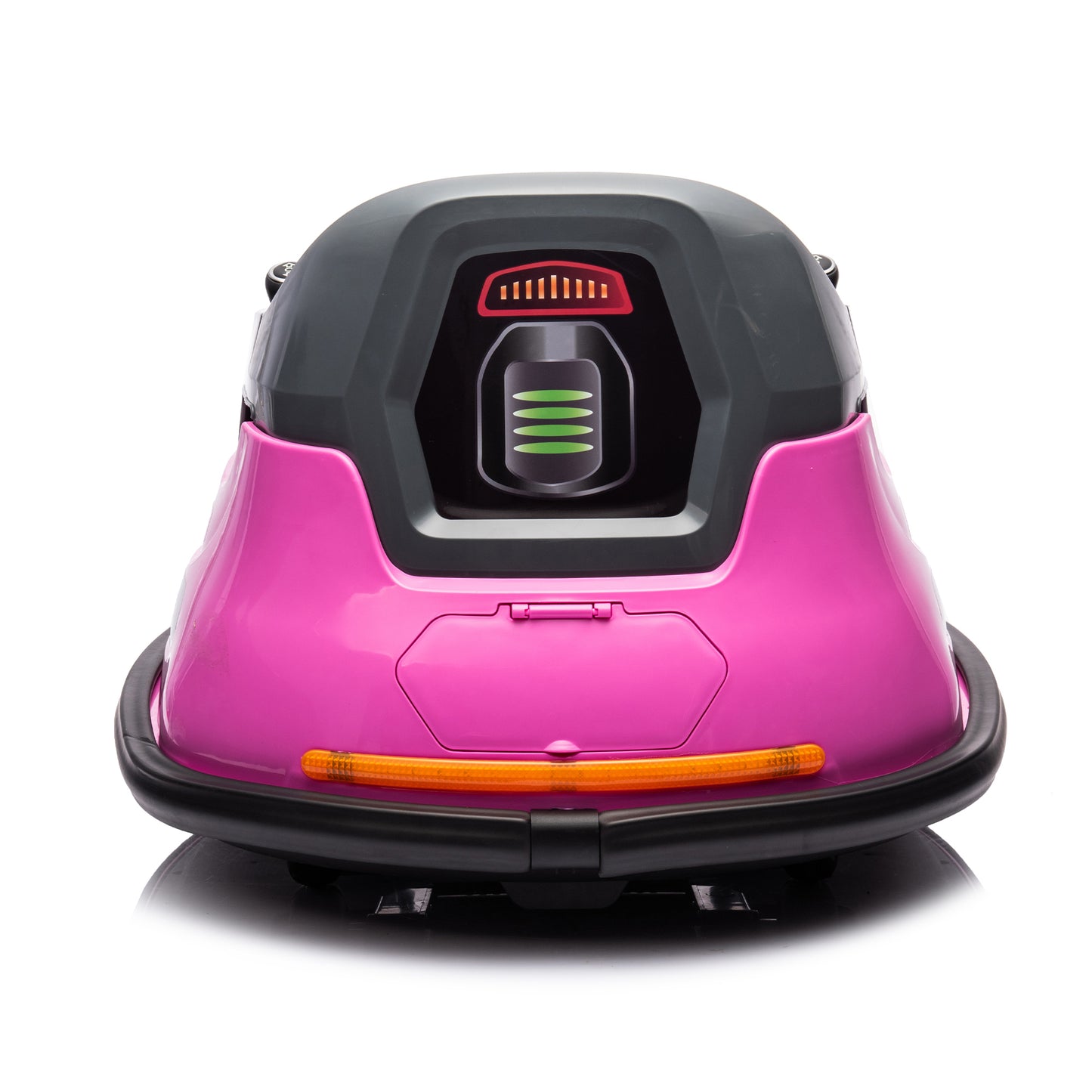 12V Pink Bumper Car with Remote Control and LED Lights