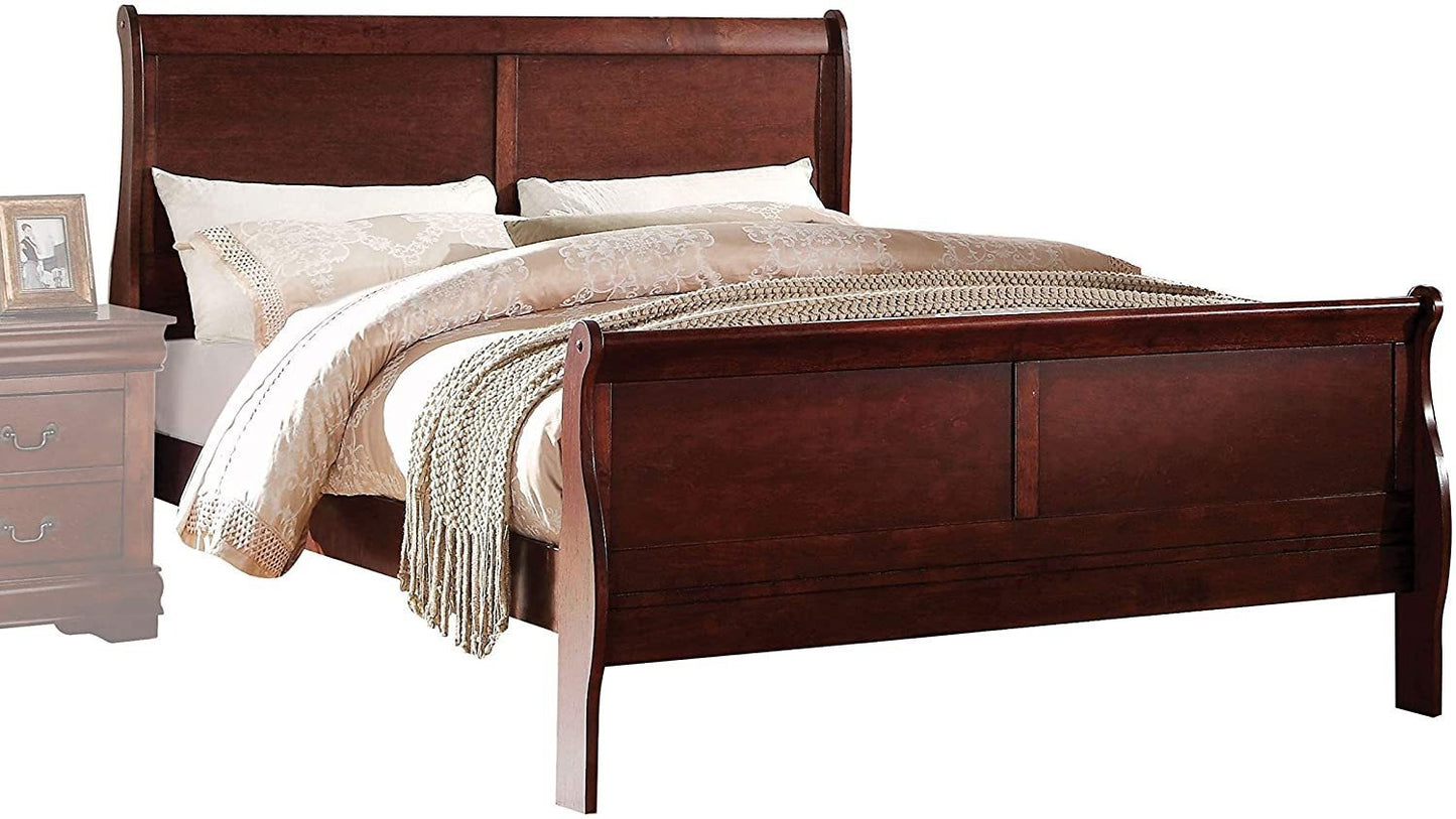 Louis Philippe Full Bed in Cherry 23757F