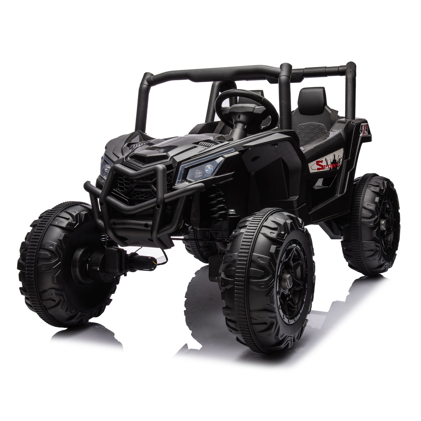 Ultimate Adventure 24V Ride-On UTV Car for Two Kids with Remote Control and Safety Belts