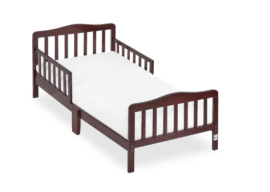 Classic Design Toddler Bed in Espresso