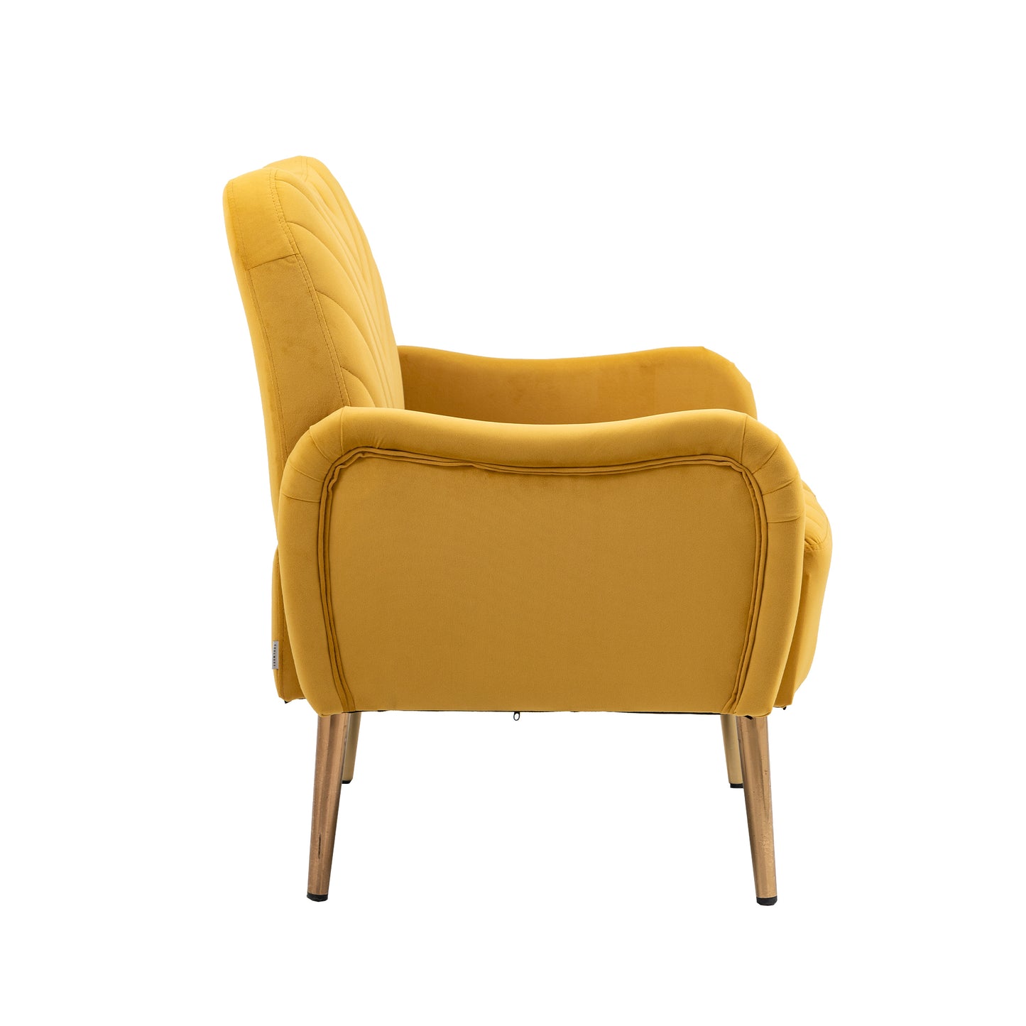 Velvet Chair , Accent  chair/ Living room lesiure chair with metal feet