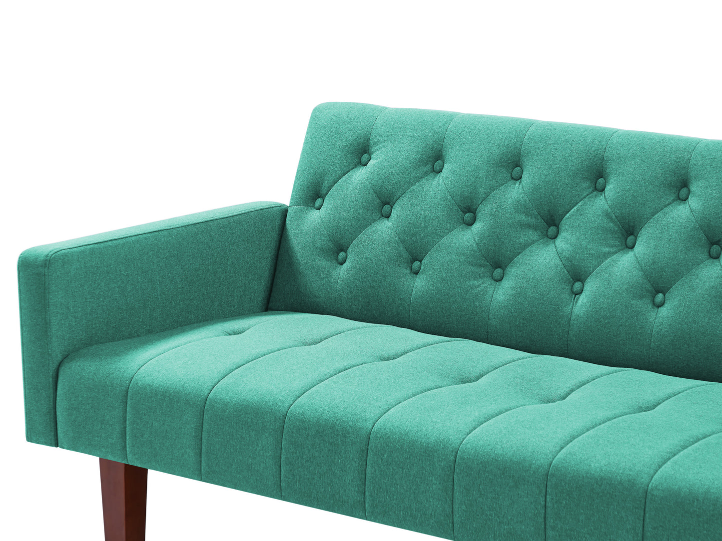 Versatile Green Sofa Bed for Small Spaces