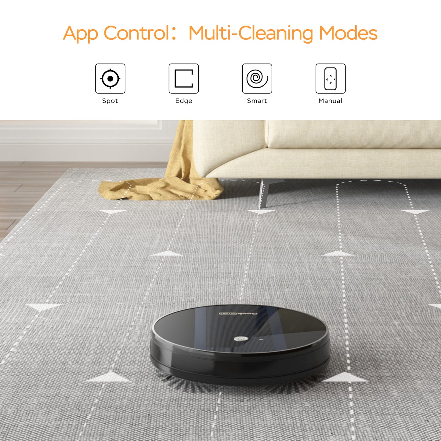 Smart Robot Vacuum Cleaner G6 by Geek: Advanced Cleaning Technology for Effortless Home Cleaning