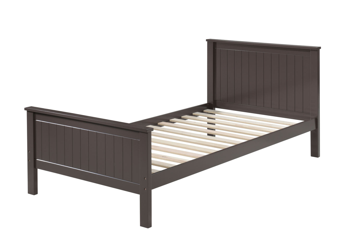 Bungalow Twin Bed, Chocolate Finish BD00494