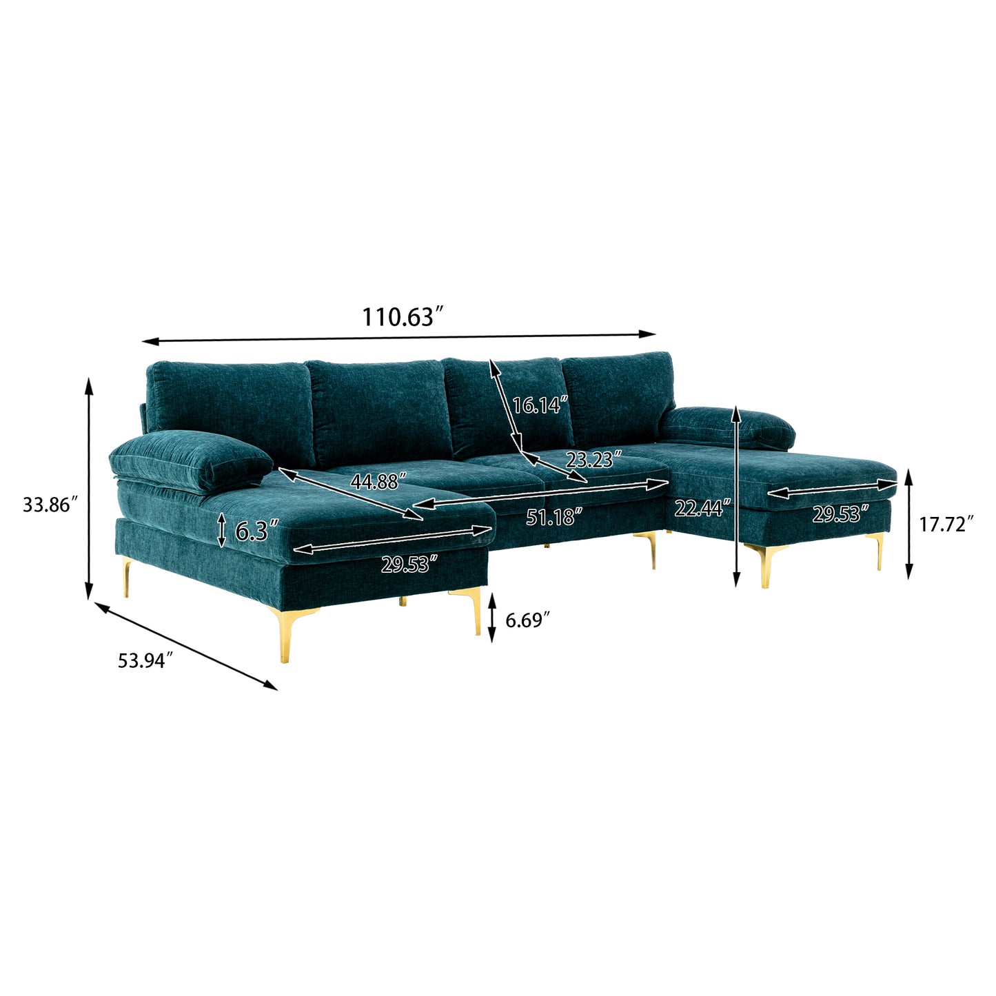 Accent sofa /Living room sofa sectional  sofa