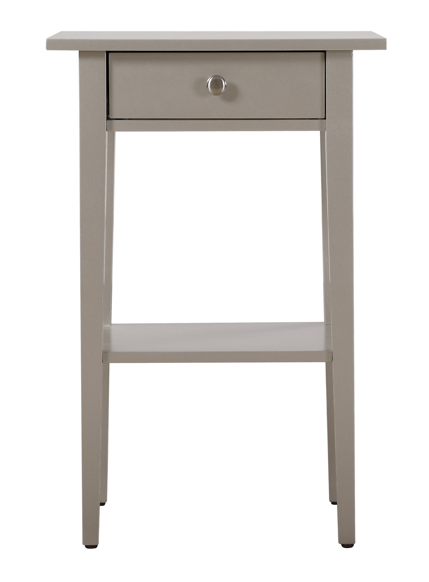 Dalton G034-N Nightstand , Silver Champagne