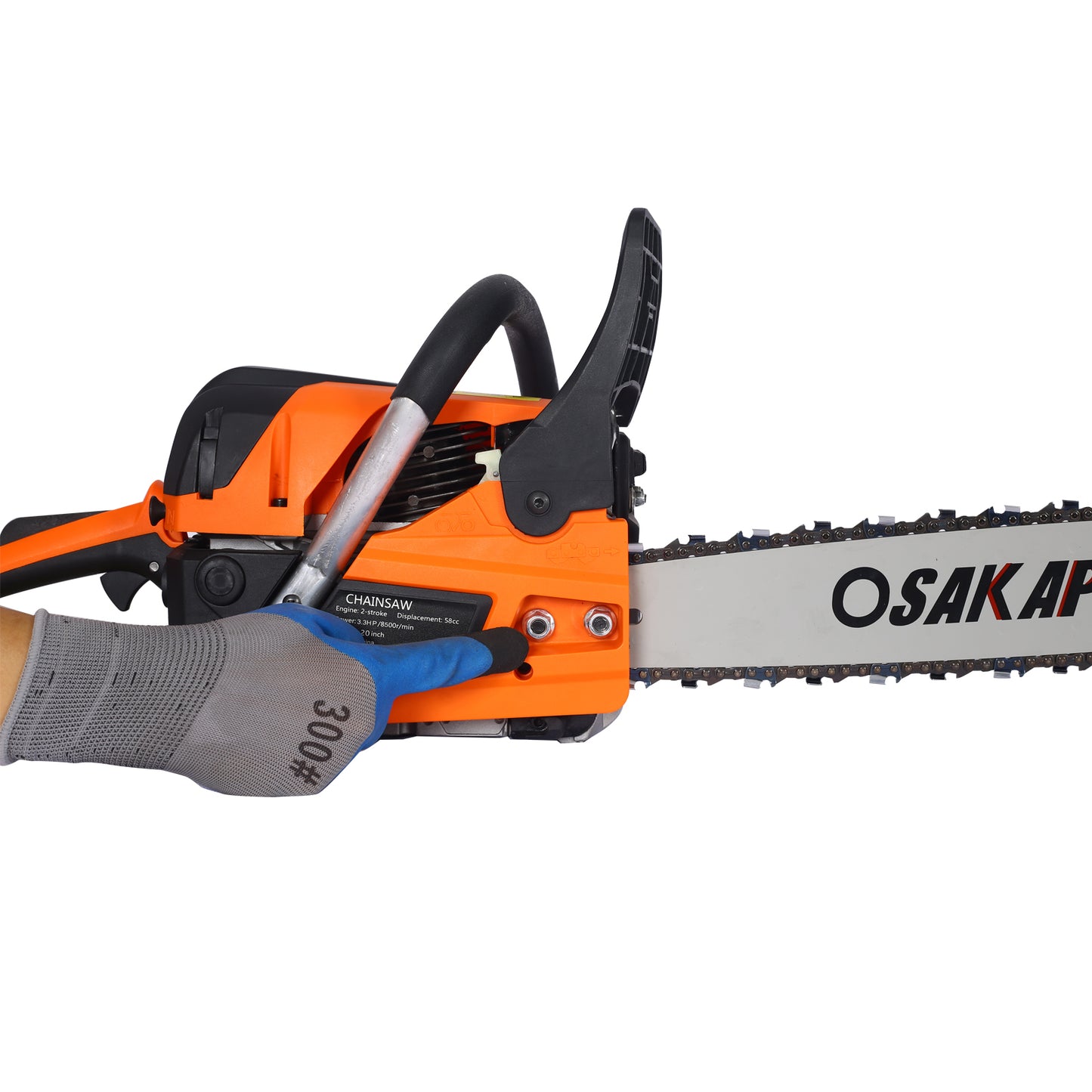 Chainsaw gas  20inch ,58cc Gasoline Chain Saw for Trees ,Wood Cutting 2-cycle EPA Compliant