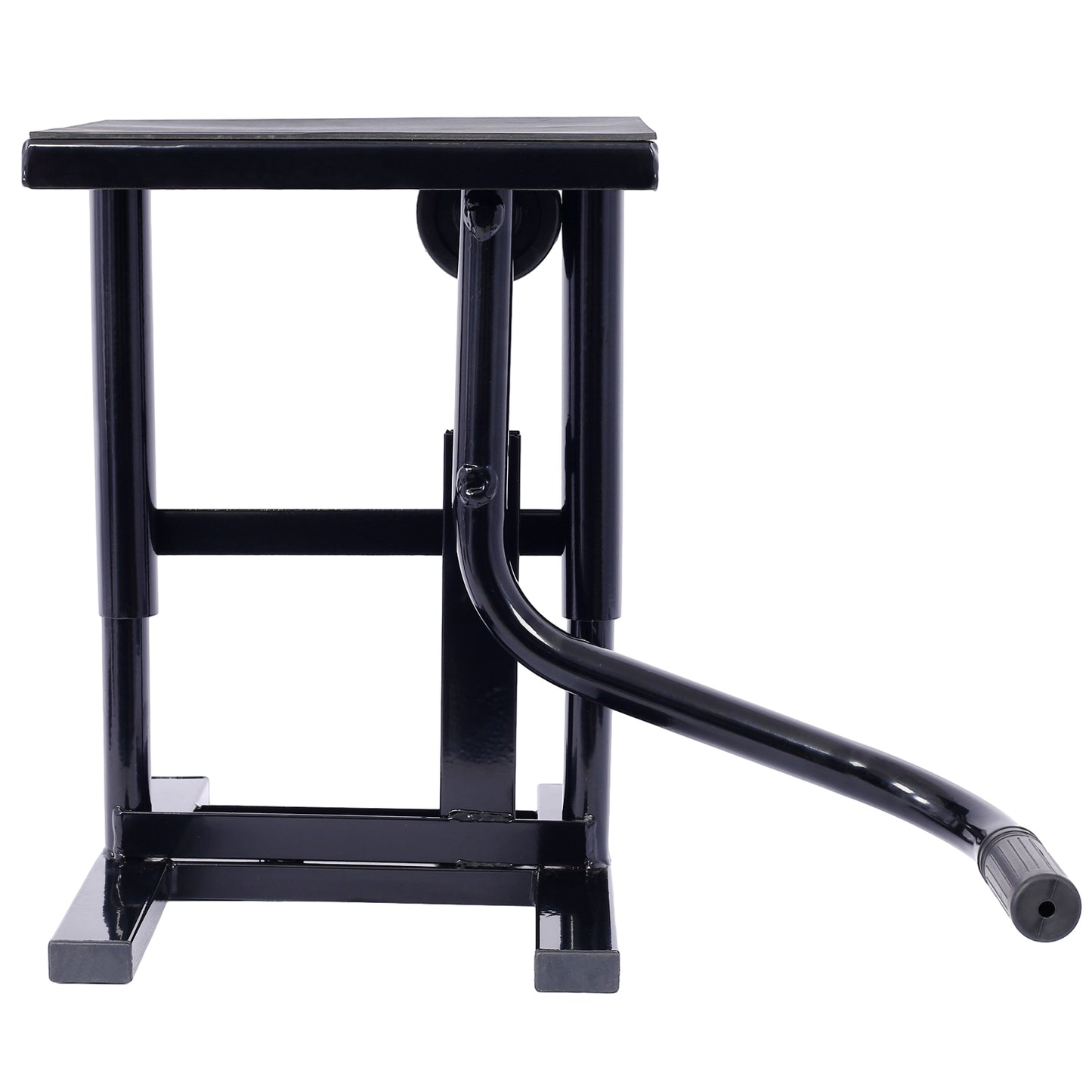 Motorcycle Dirt Bike Stands and Lifts Jack Stand Steel Lift 11"-16.5" Adjustable Height 330 LBS Load Capacity Heavy Duty Steel  Black