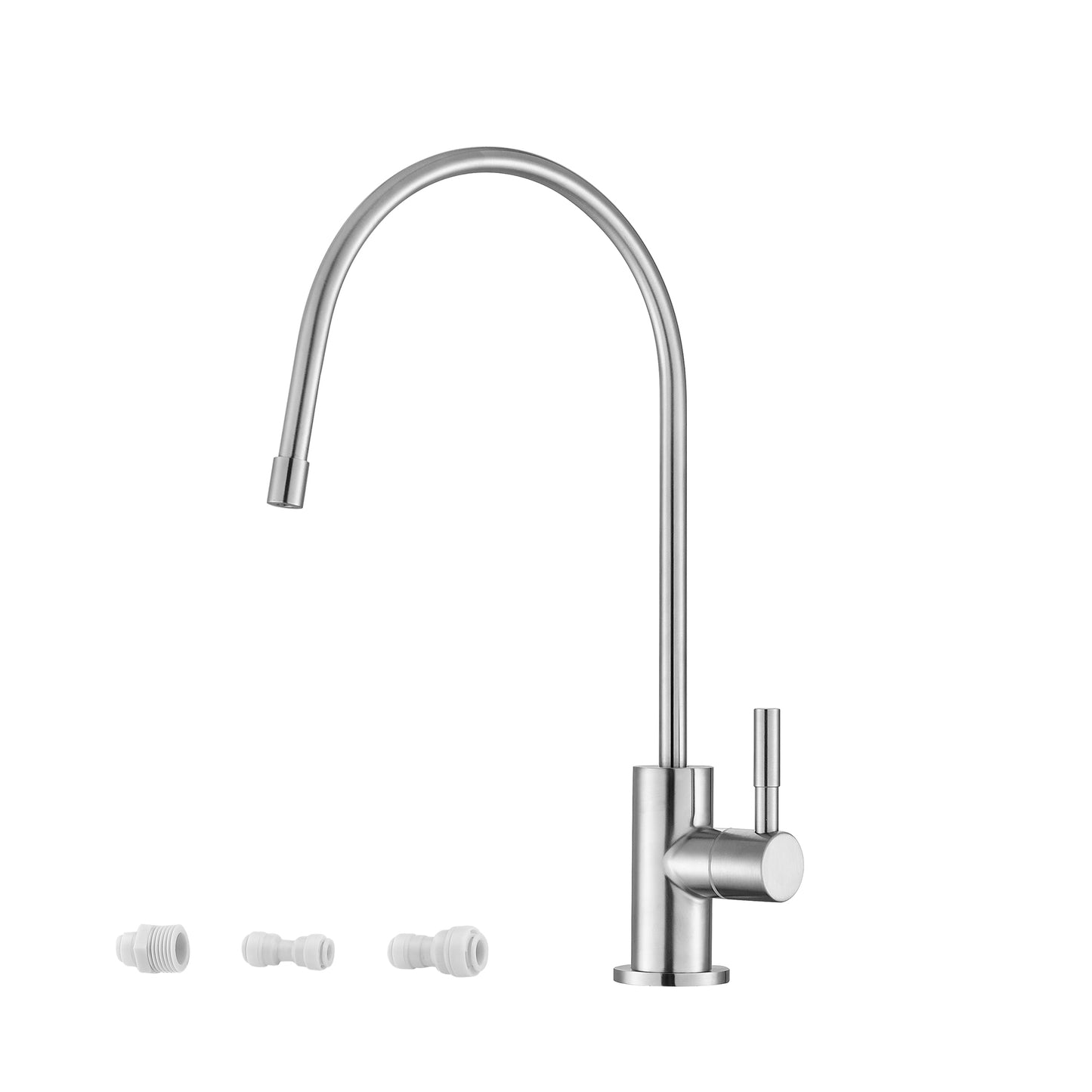 Lead-Free Drinking Water Faucet,Brushed Nickel Finish