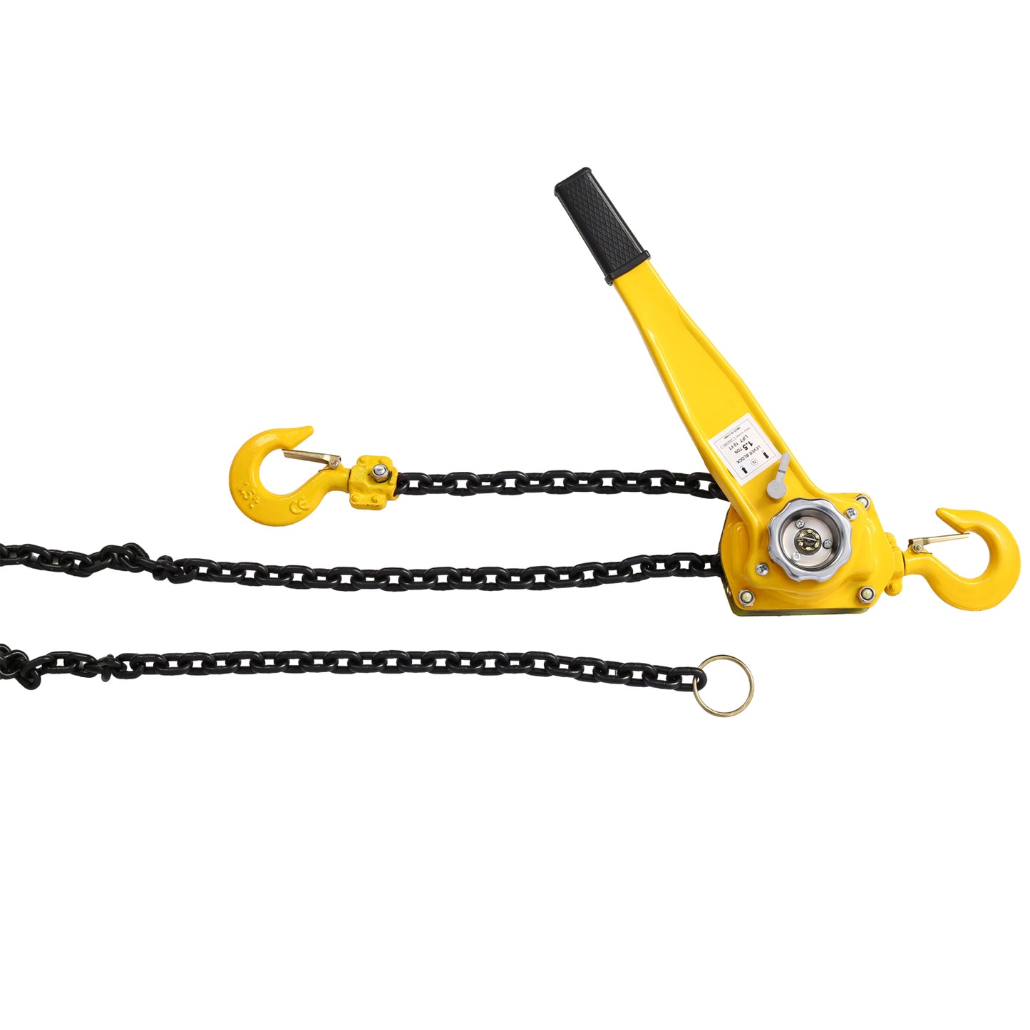 Lever Chain Hoist 3 Ton 6600LBS Capacity 20 FT Chain Come Along with Heavy Duty Hooks Ratchet Lever Chain Block Hoist Lift Puller