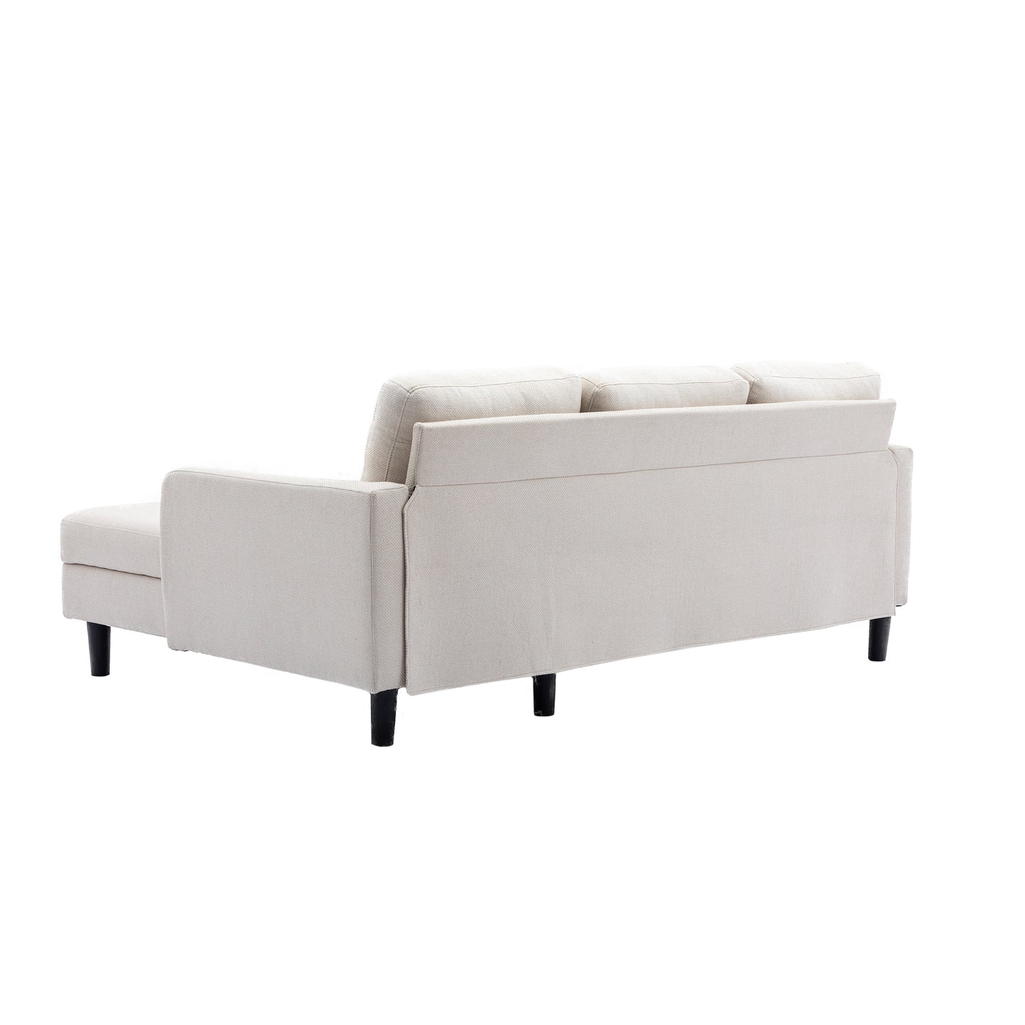 UNITED WE WIN Sectional Sofa Reversible Sectional Sleeper Sectional Sofa with Storage Chaise