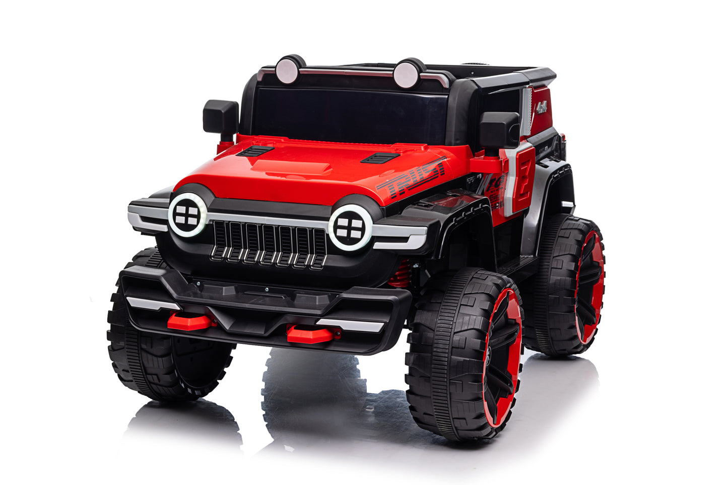 Kids Ride On Car,TAMCO Kids Electric Car with Remote Control 12 V Children car Motorized Vehicles for Girls Boys Gift, Music, Horn, Spring Suspension, Safety Lock, LED Light