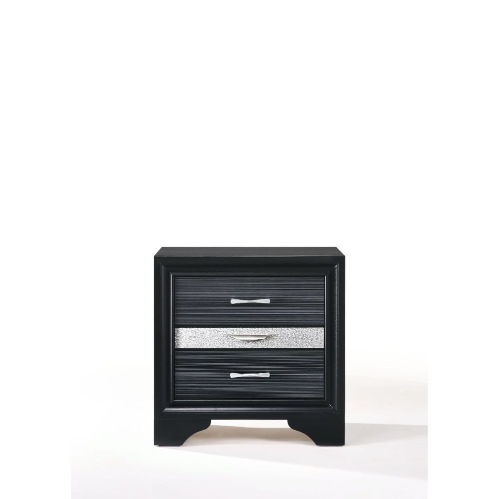 Naima Nightstand in Black 25903