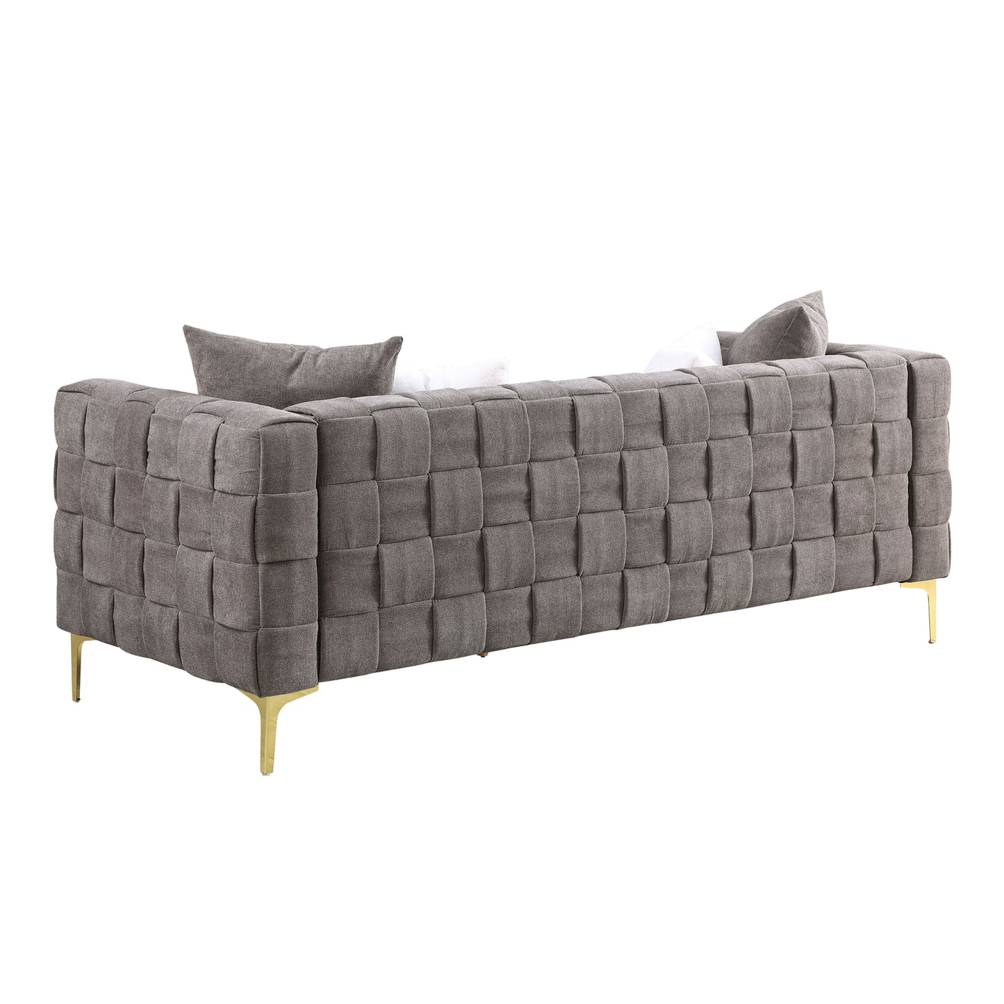 Deepth 35",  length 85"  weave sofa ,contemporary new concept sofa.handcrafted weave sofa. 3 seater